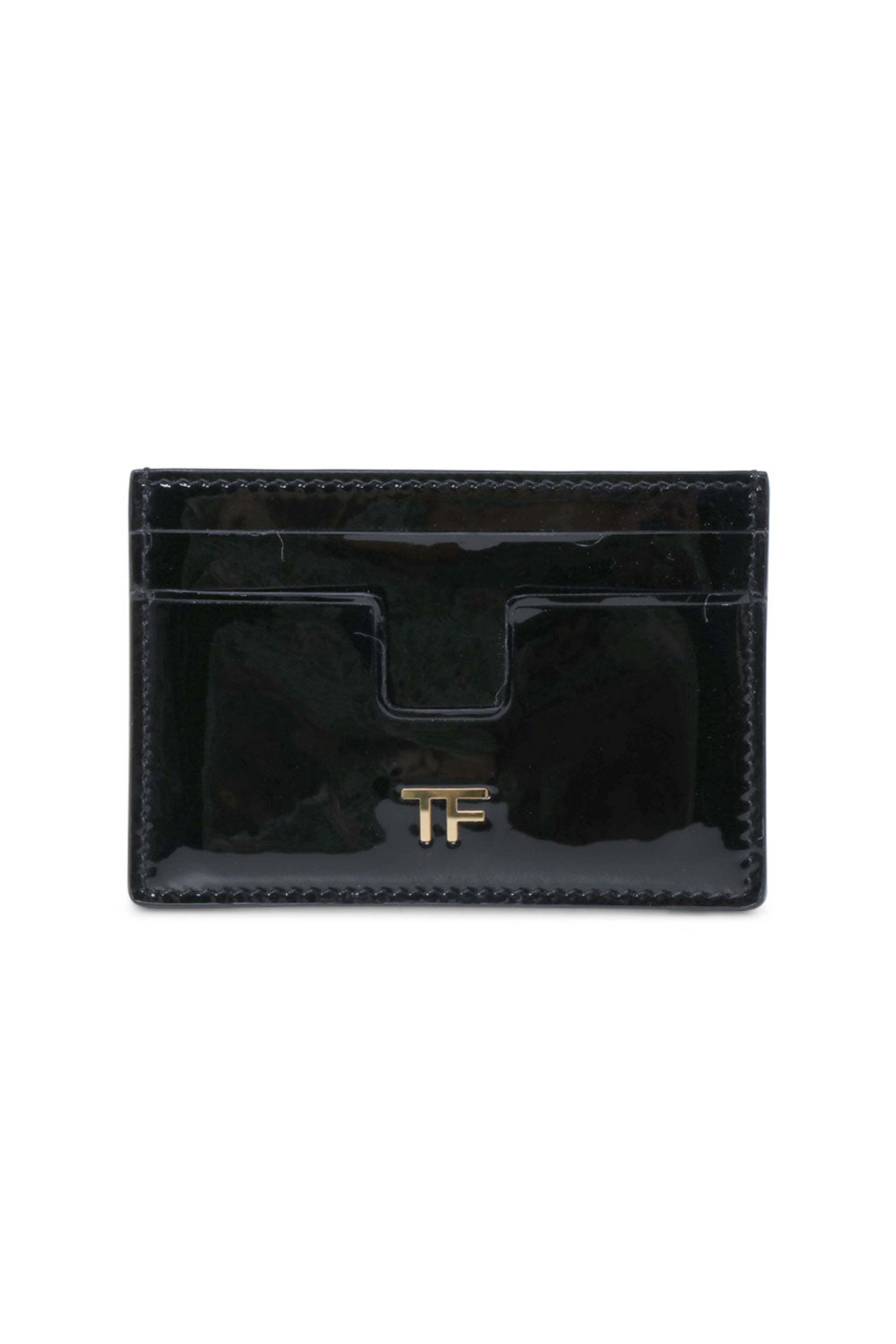 Tom Ford - Patent Leather Card Holder in Black
