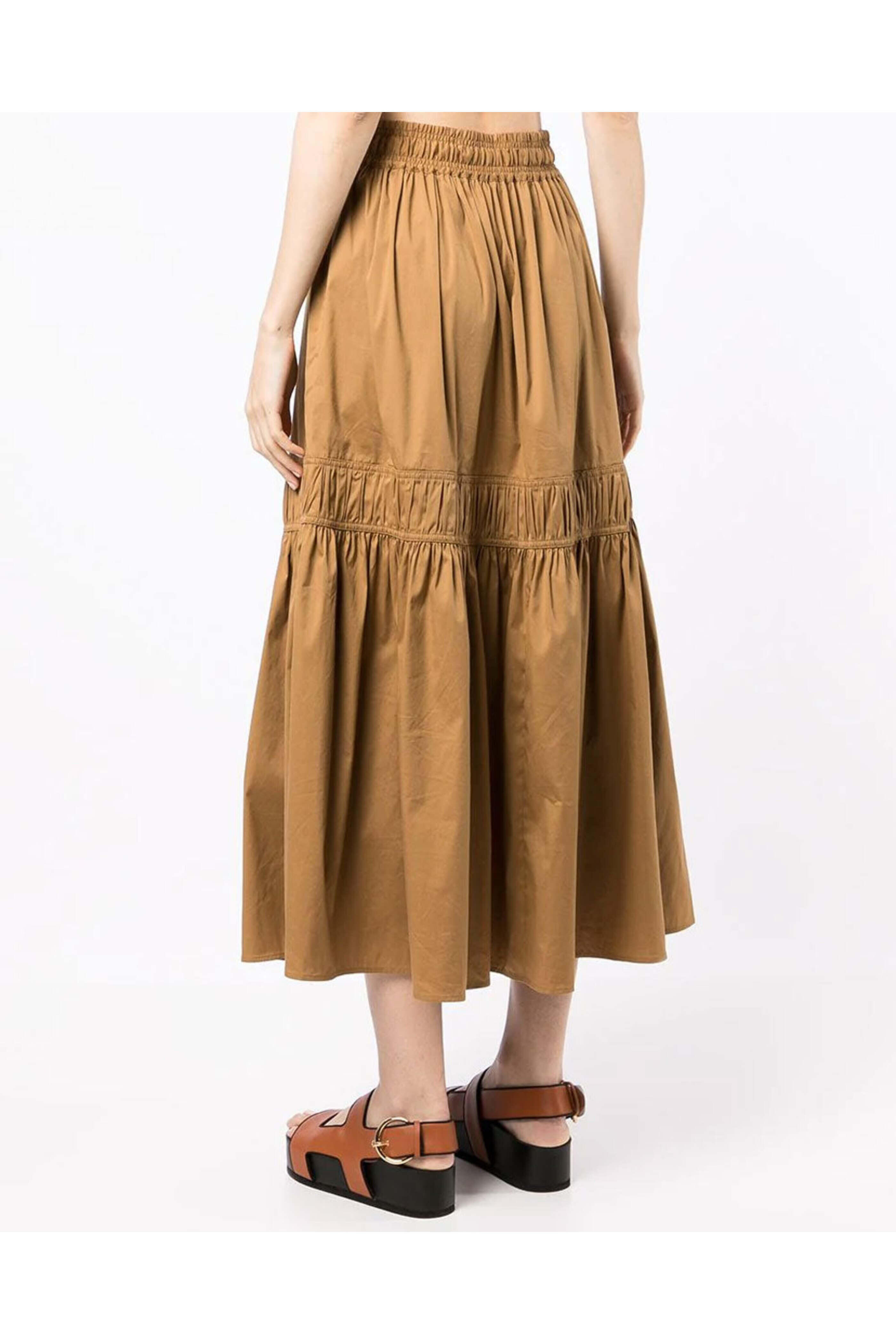 Lee Mathews - Nutmeg Elsie Midi Skirt