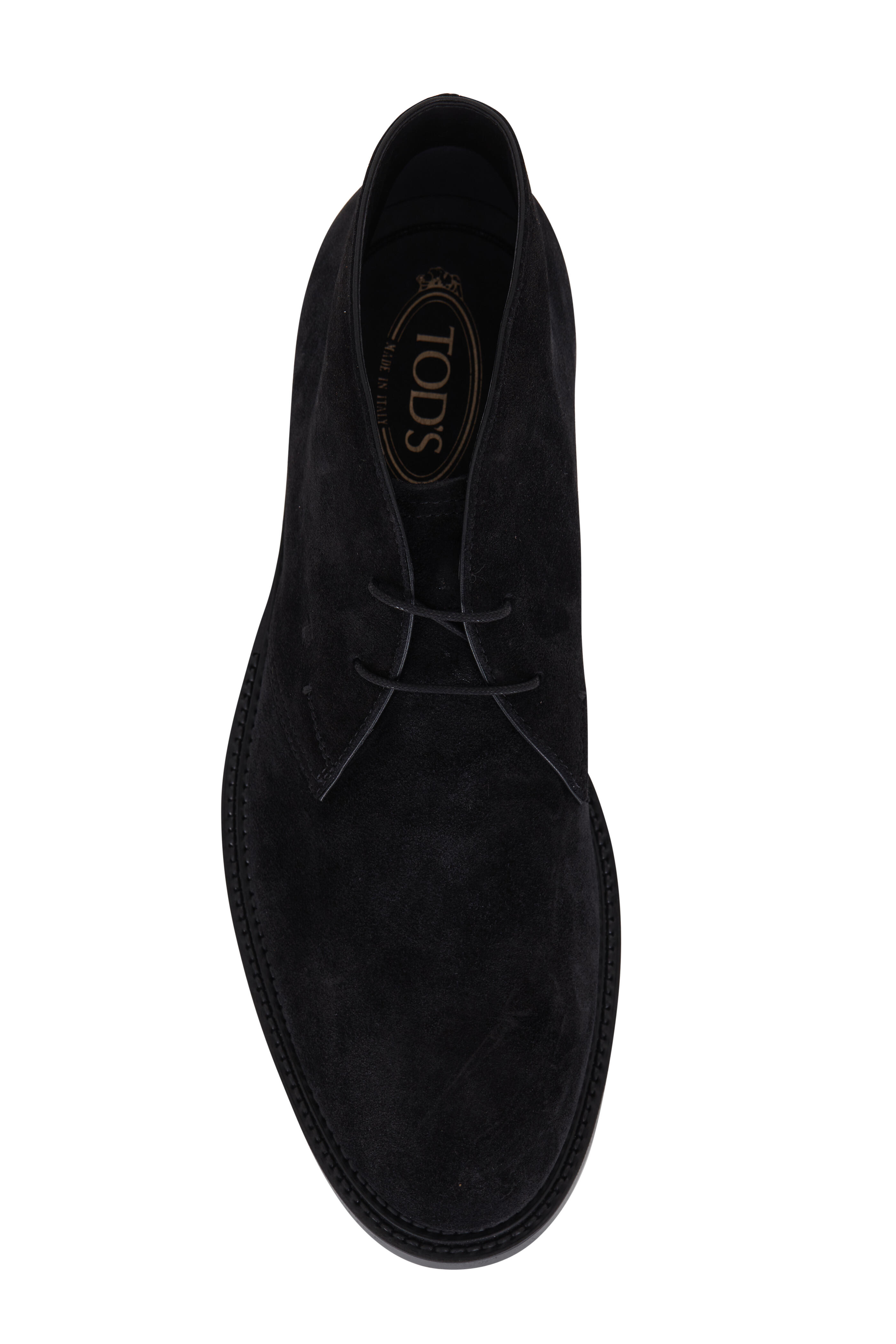 Tod's - Polacco Black Suede Chukka Boot | Mitchell Stores