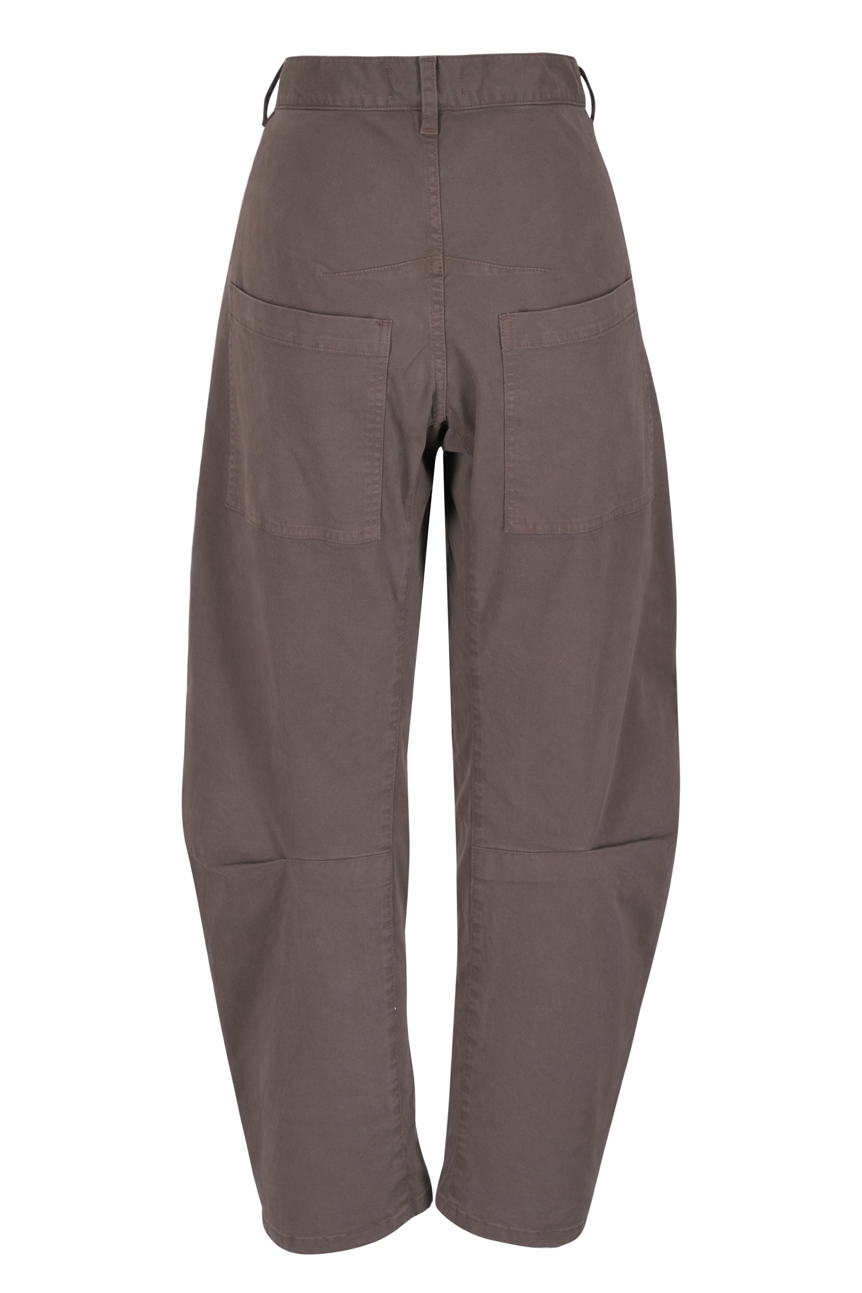 Nili Lotan - Shon Dark Walnut Curved Pant - view 4