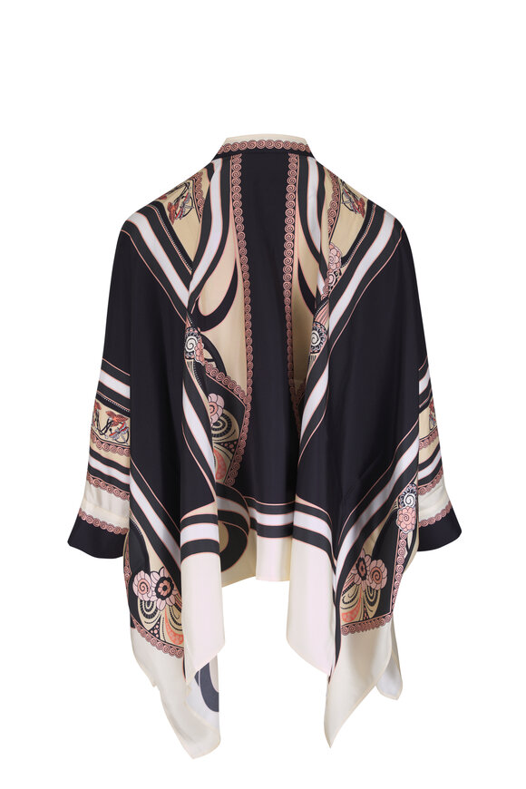 La DoubleJ Foulard Ambrosia Placee Silk Twill Shirt - view 3