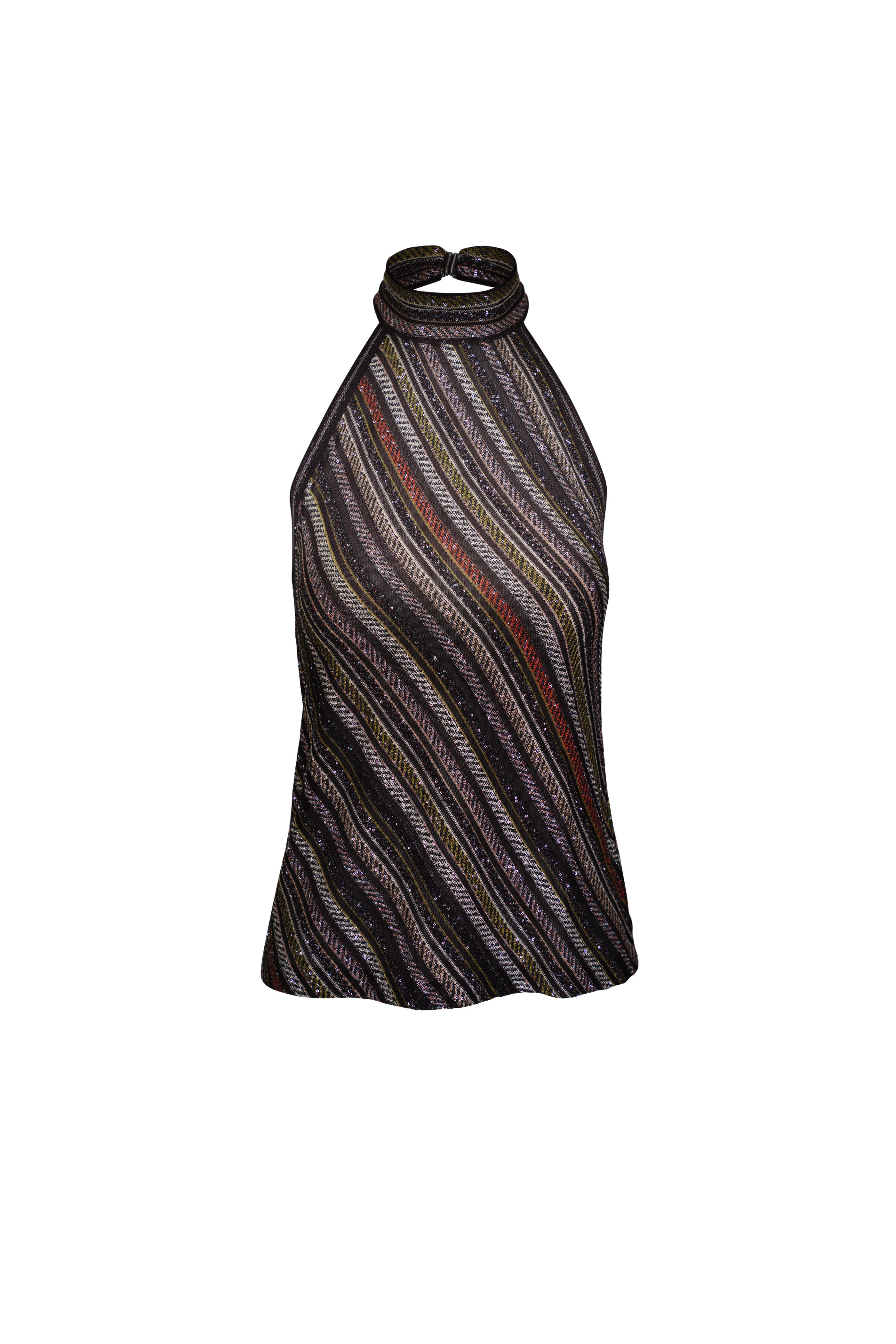 Missoni - Multicolor Sequin Halter Top | Mitchell Stores Missoni - Multicolor Sequin Halter Top | Mitchell Stores