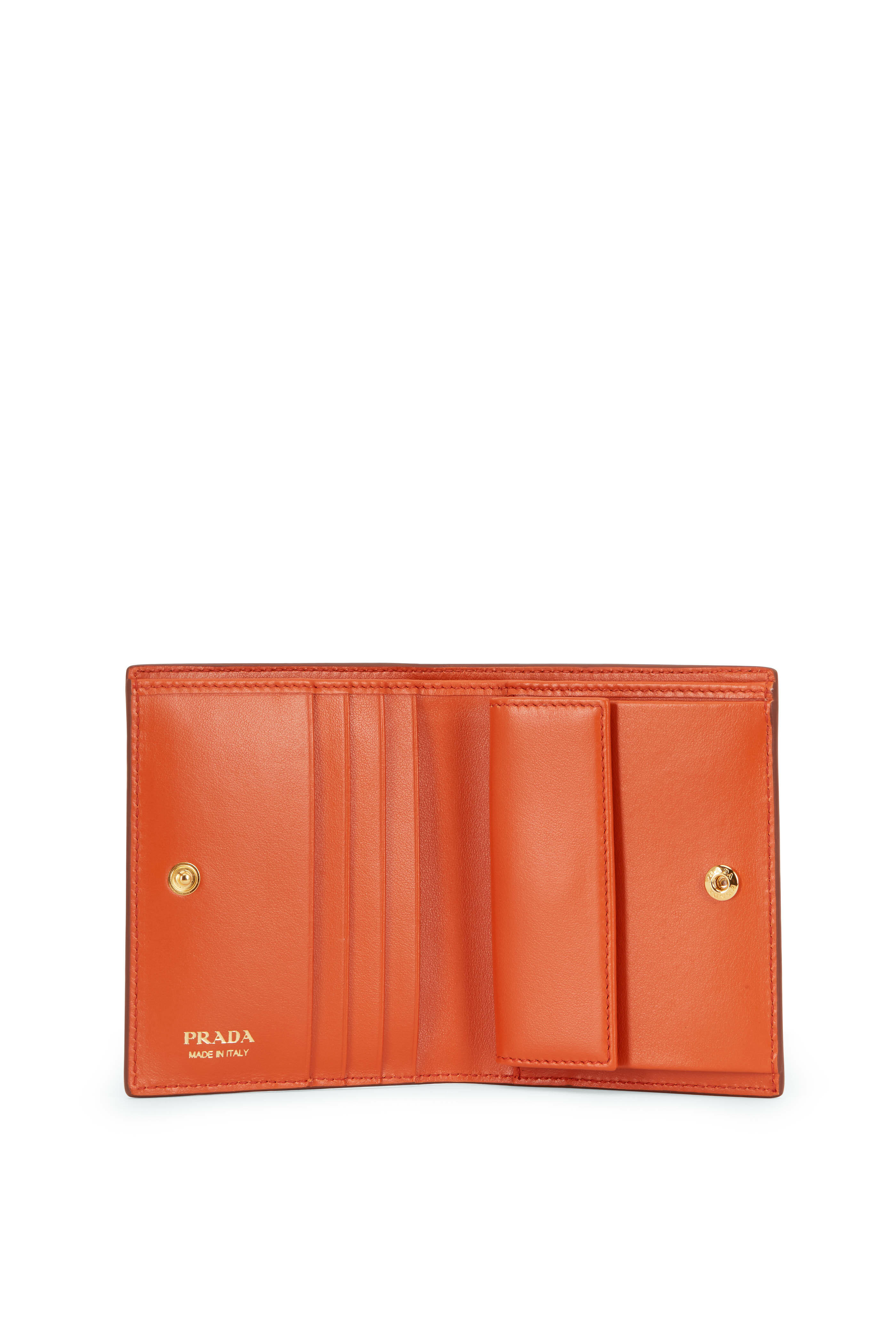 Prada Caramel leather card holder