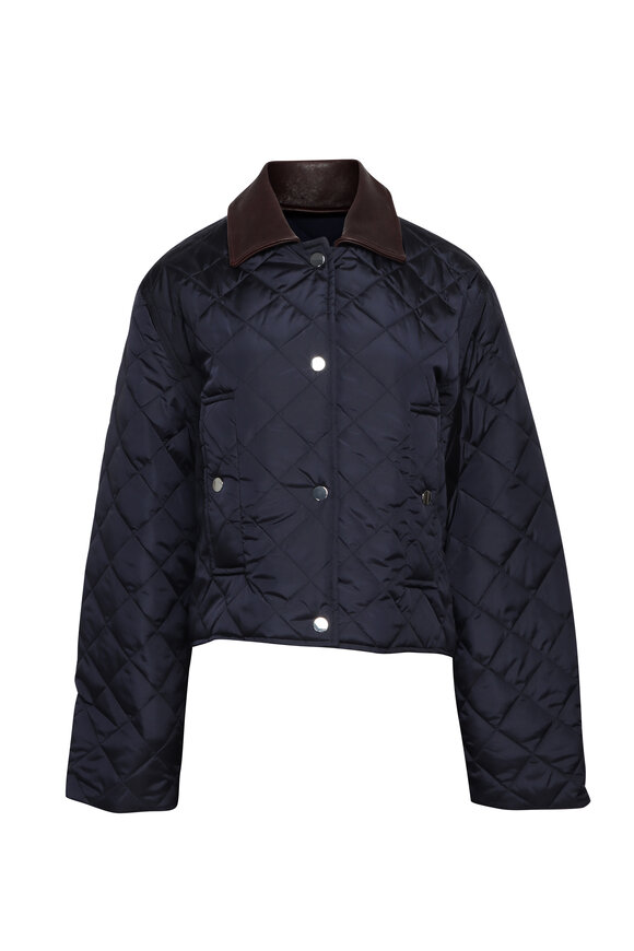 A.L.C. Henri Maritime Navy Quilted Jacket