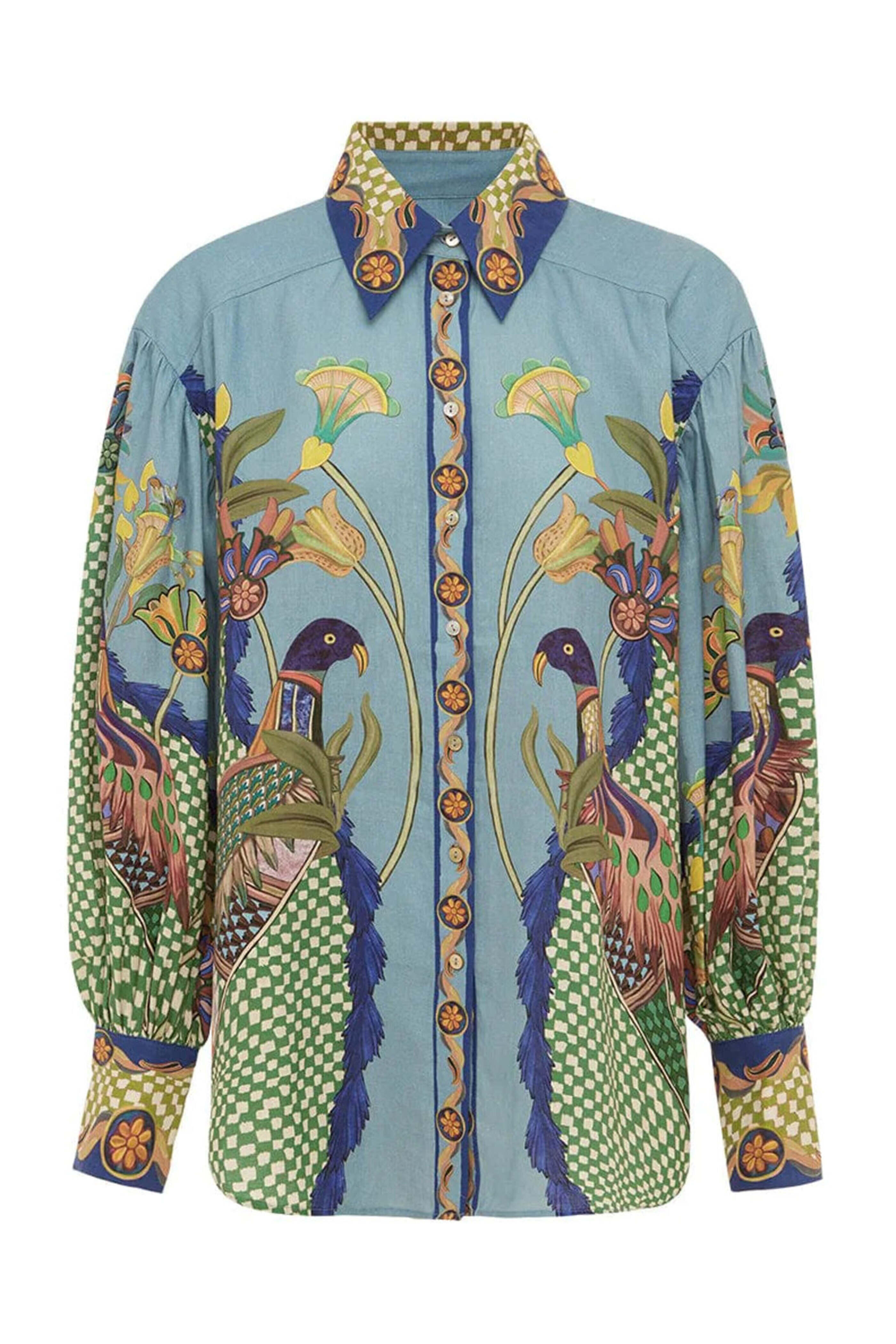 Alémais - Misty Blue Gilly Shirt