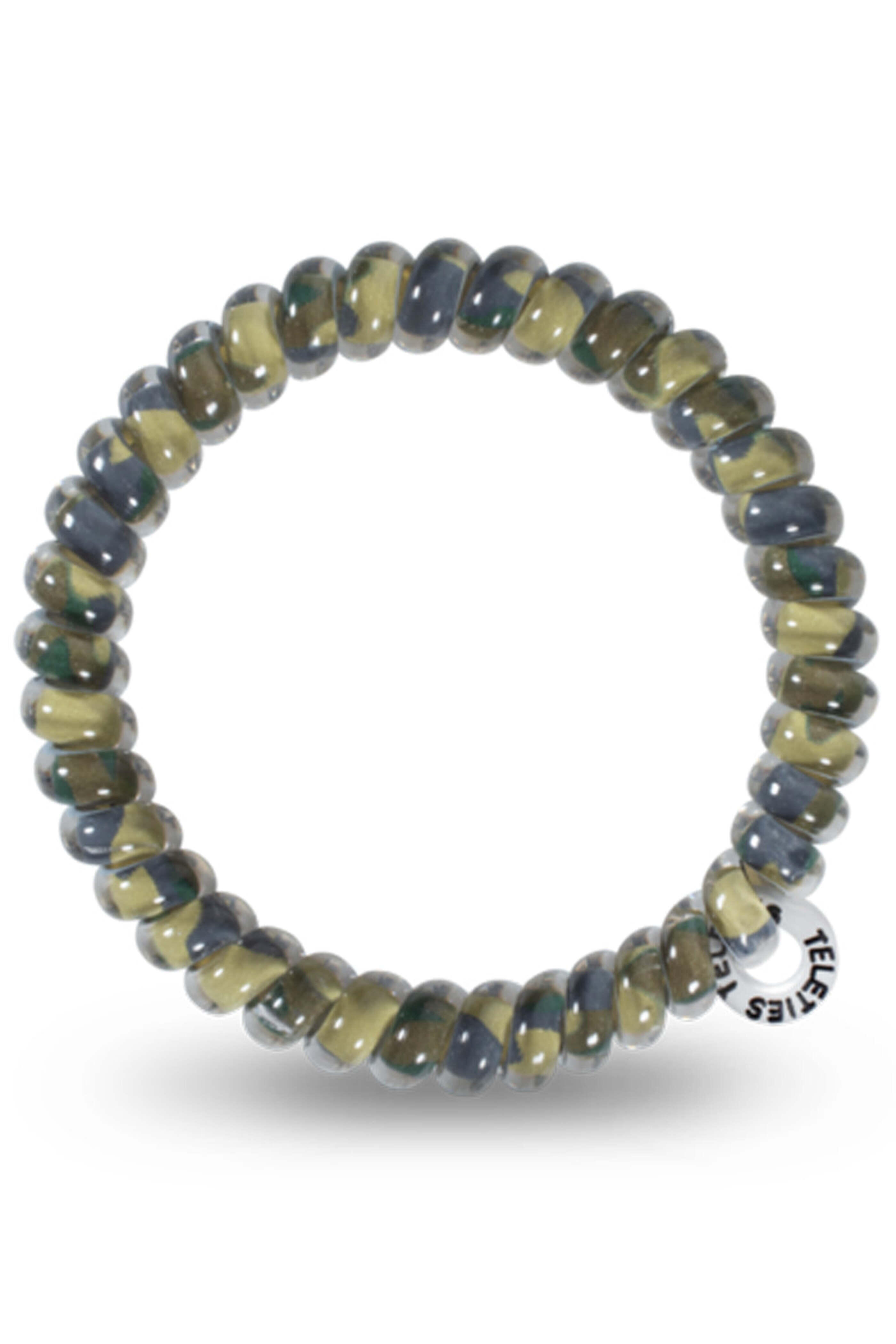 Teleties - Undercover Camo Small Spiral Hair Ties