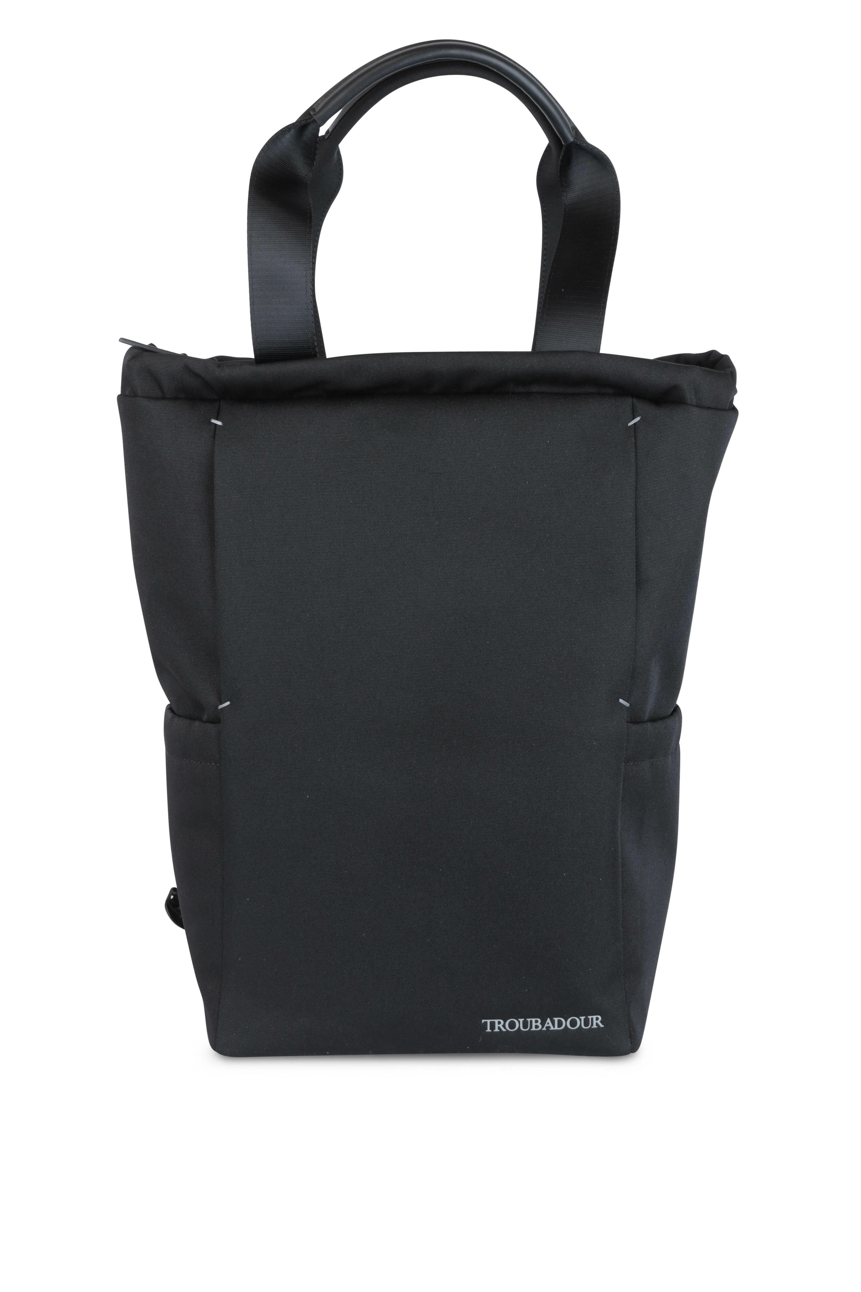 Troubadour - Explorer Black Nylon Rucksack