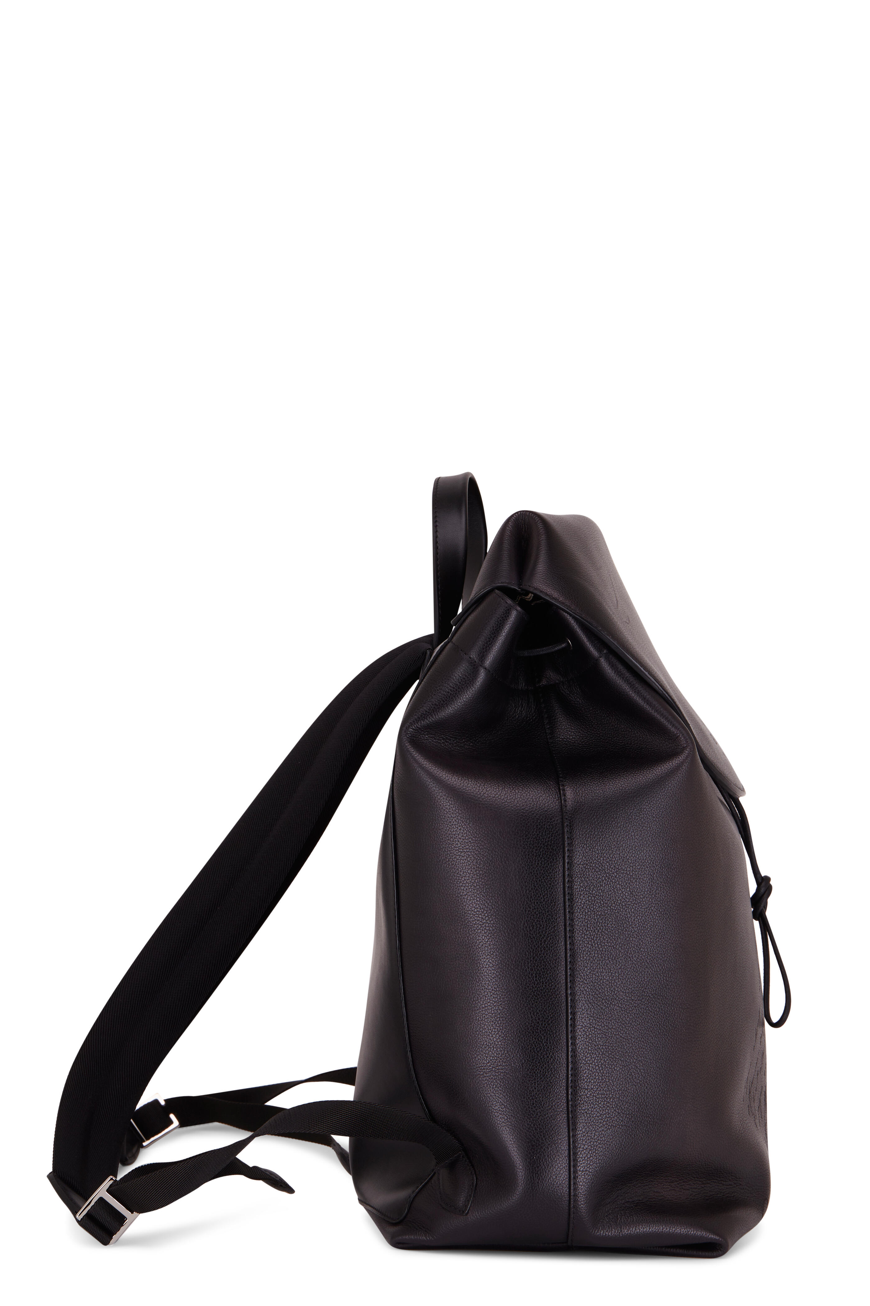 Berluti - Late Hour Black Leather Backpack | Mitchell Stores