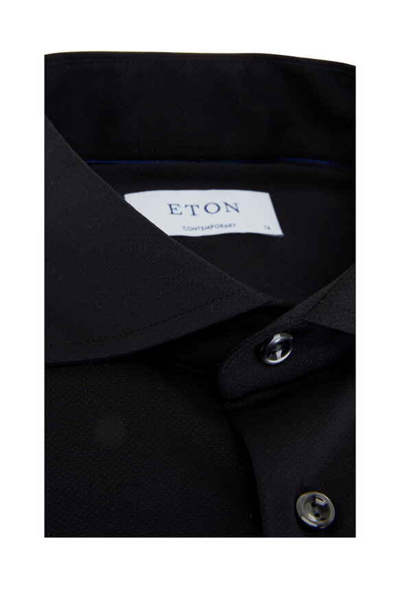 Eton - Black Contemporary Fit Dress Shirt