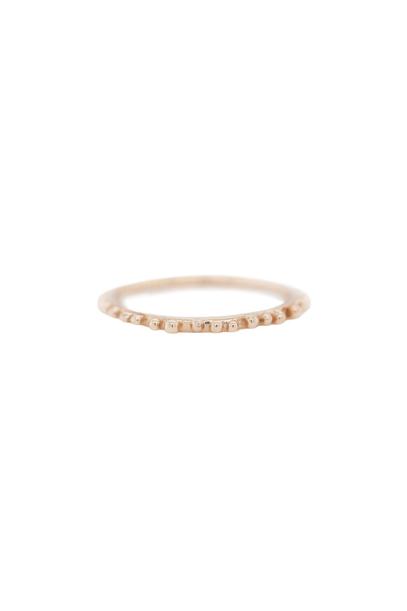 Kali Zoe 14k Yellow Gold Droplet Band