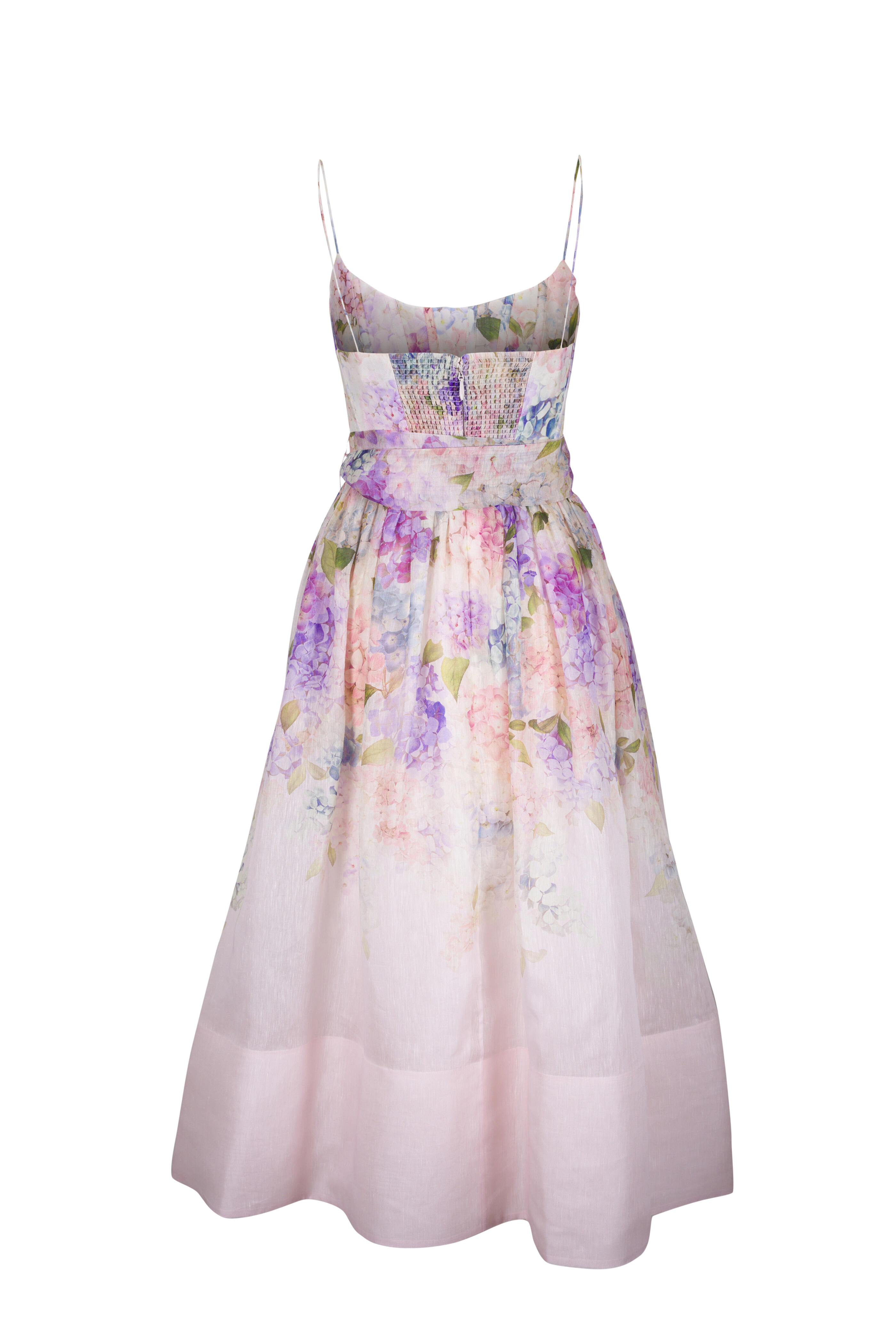 Zimmermann - Dawning Multi Hydrangea Corset Dress