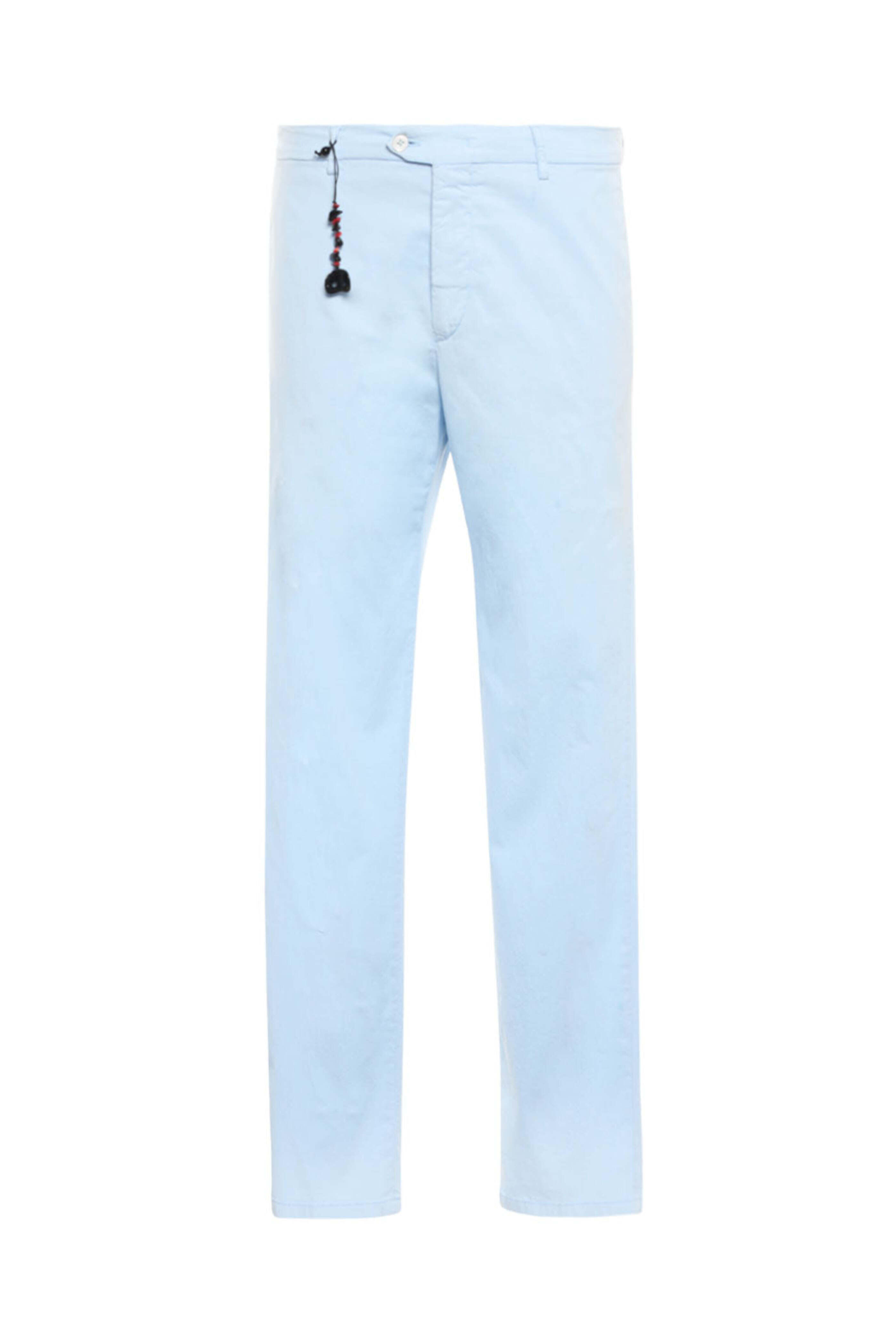 Marco Pescarolo - Light Blue Stretch Casual Pant