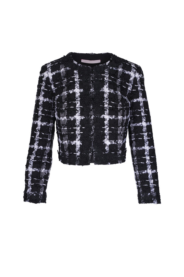 Valentino - Black & White Polka Dot Jacket | Mitchell Stores