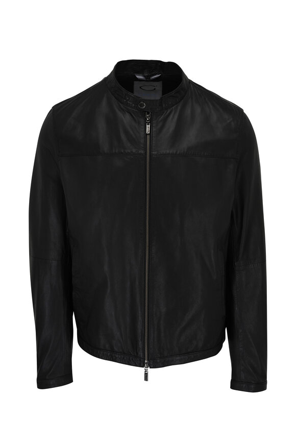 Gimos - Black Leather Jacket 