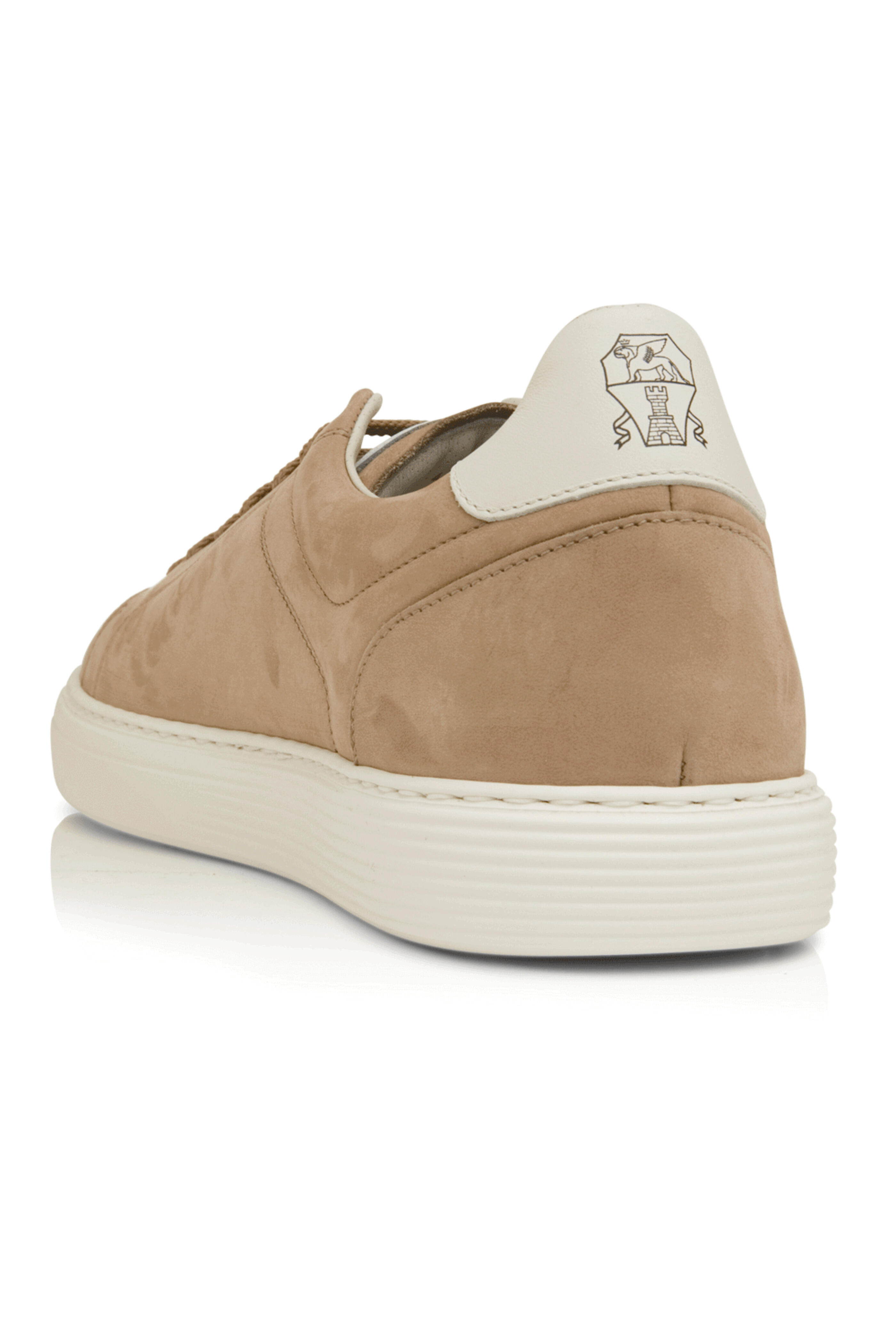 Brunello Cucinelli - Suede Casual Sneaker in Hemp and Off White
