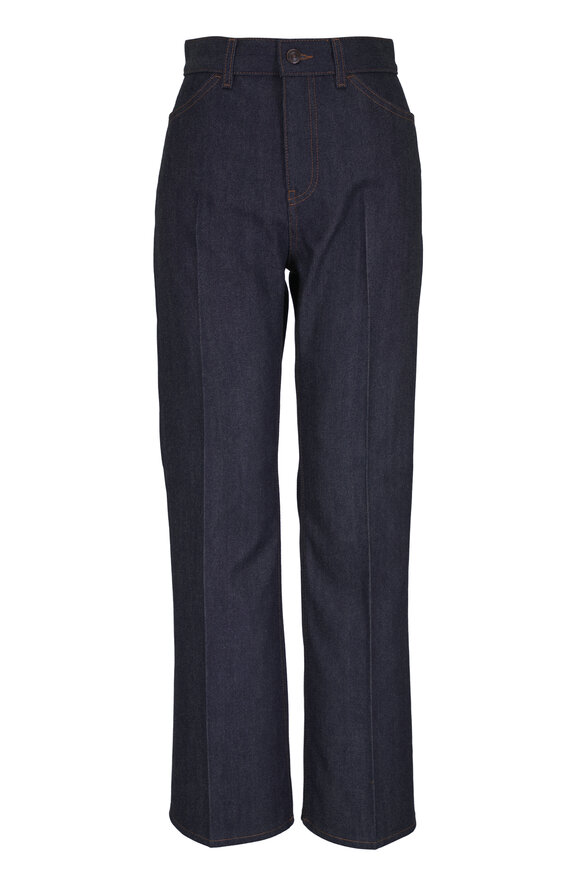 Loro Piana Max Blackberry Cotton & Cashmere Denim Pant - view 1