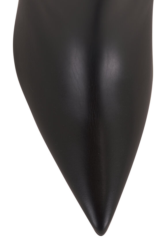 Christian Louboutin So Kate Booty Black Leather Short Boot, 85mm - view 4