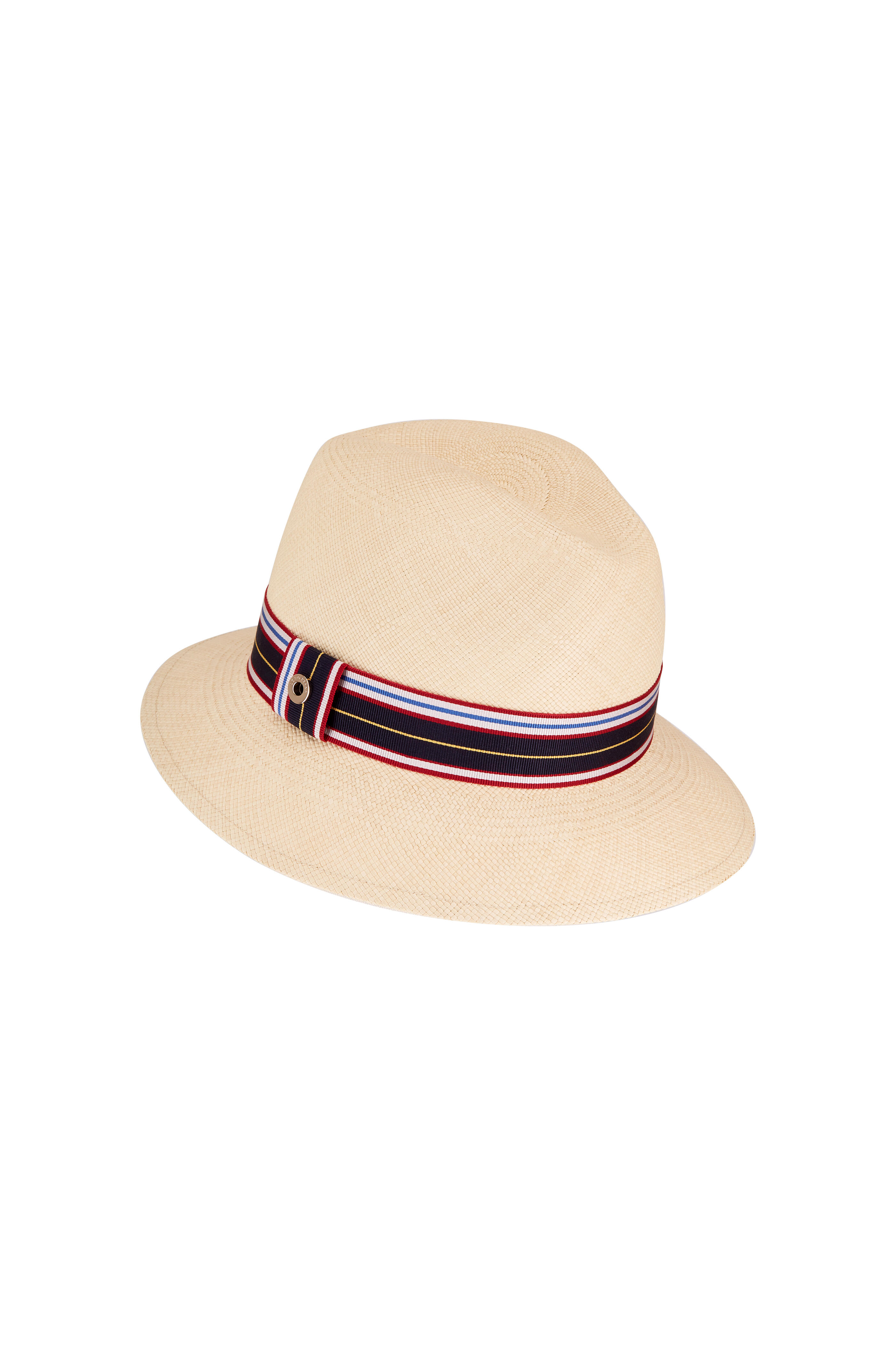 Loro Piana - Natural Suitcase Stripe Ingrid Panama Hat