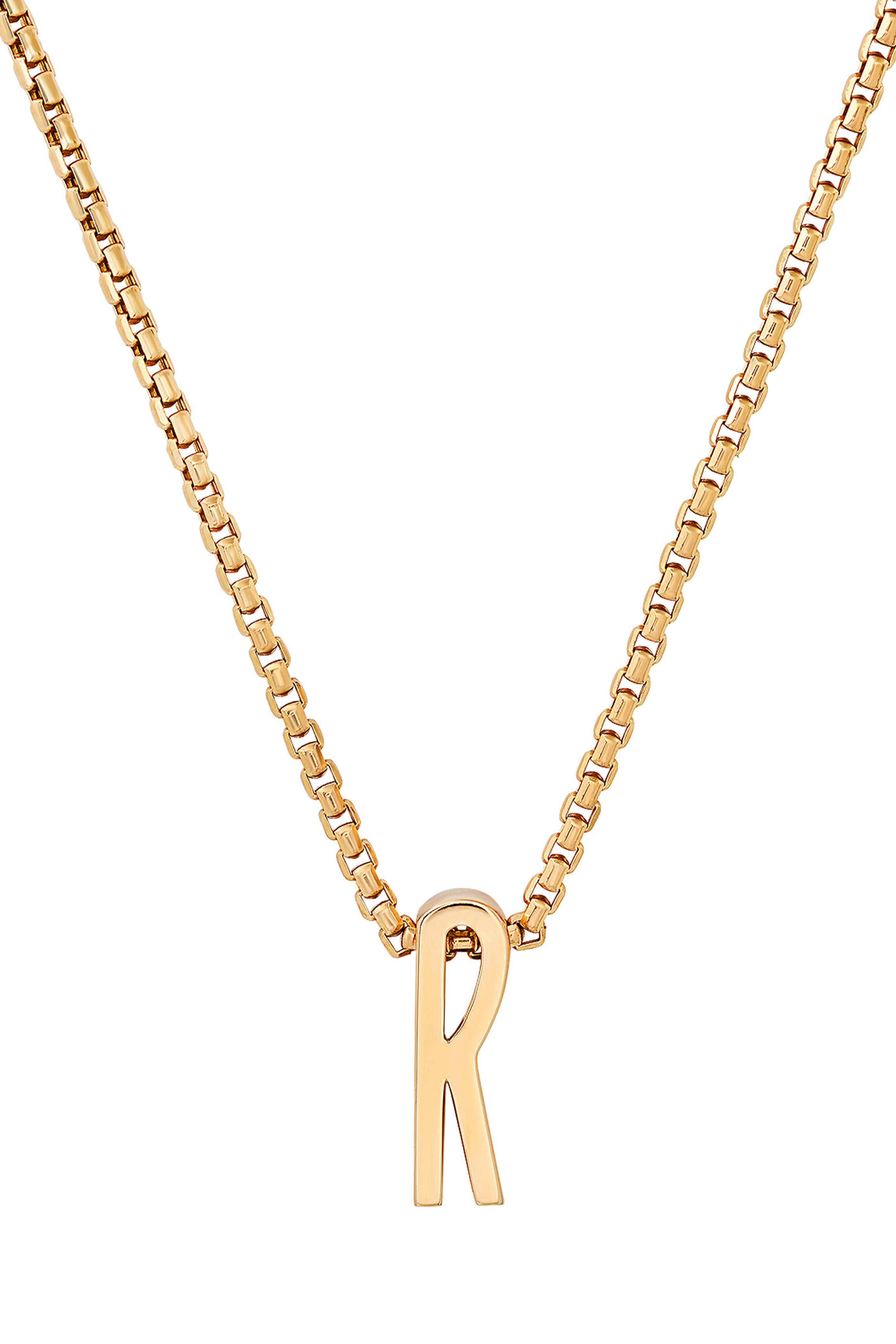 Helena Rose - 14k Yellow Gold Slide-On Classic Initial "R"