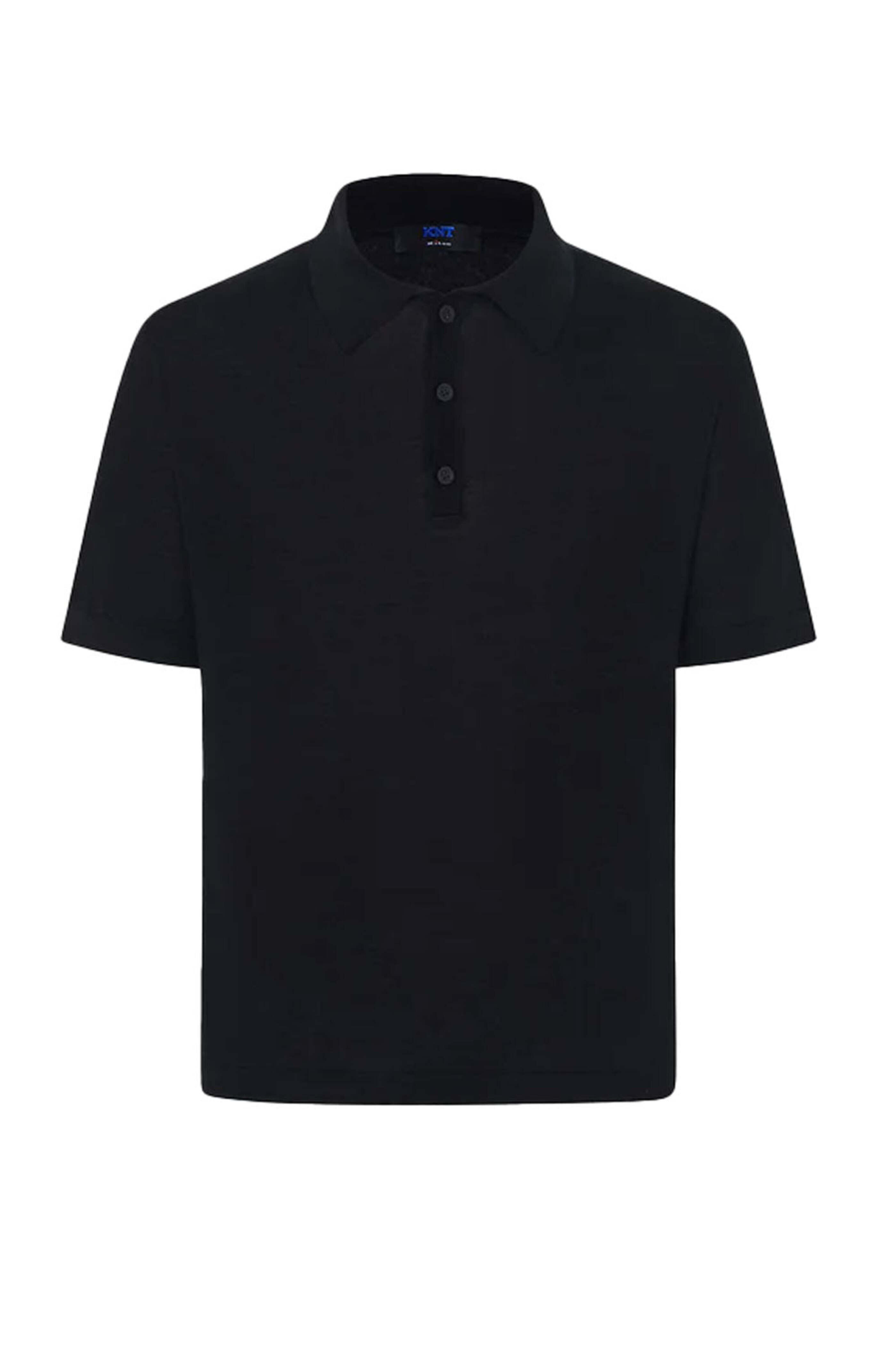 KNT - Black Short Sleeve Polo | Mitchell Stores
