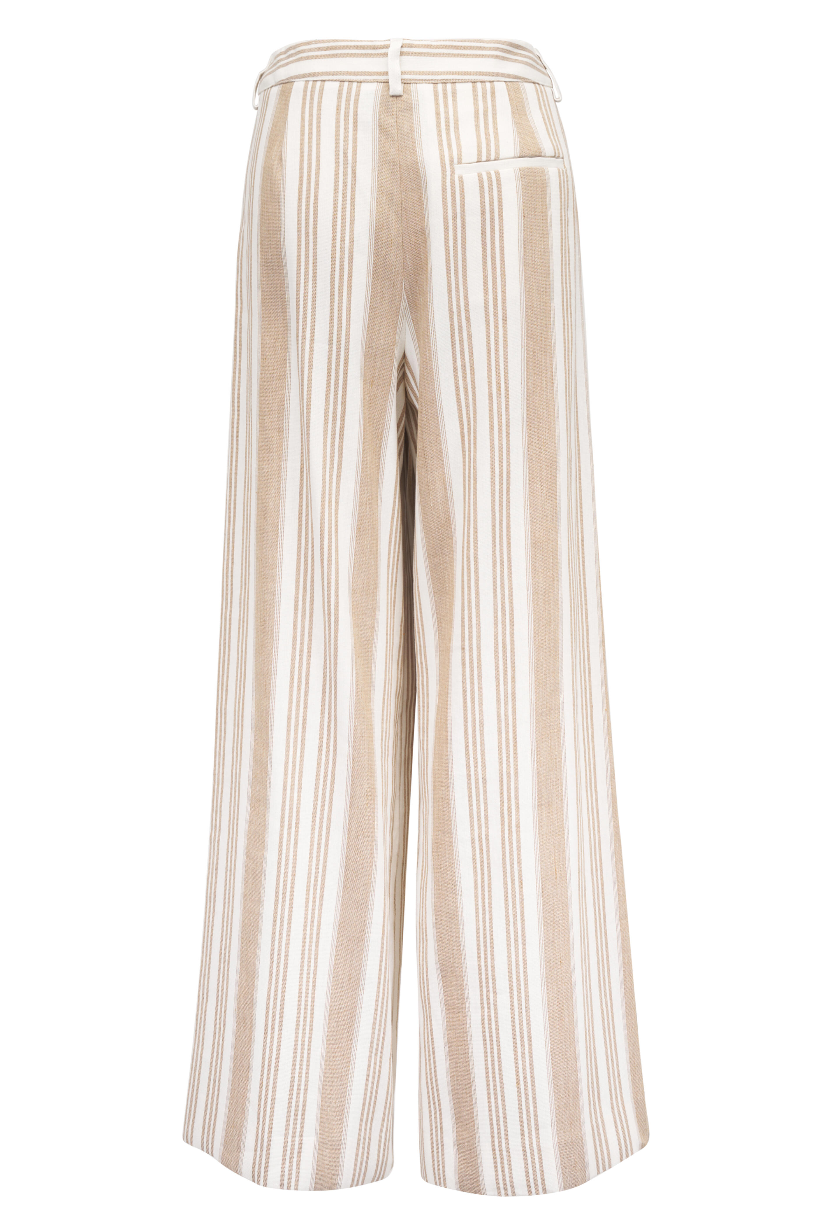 TWP - Demie Khaki & White Pant