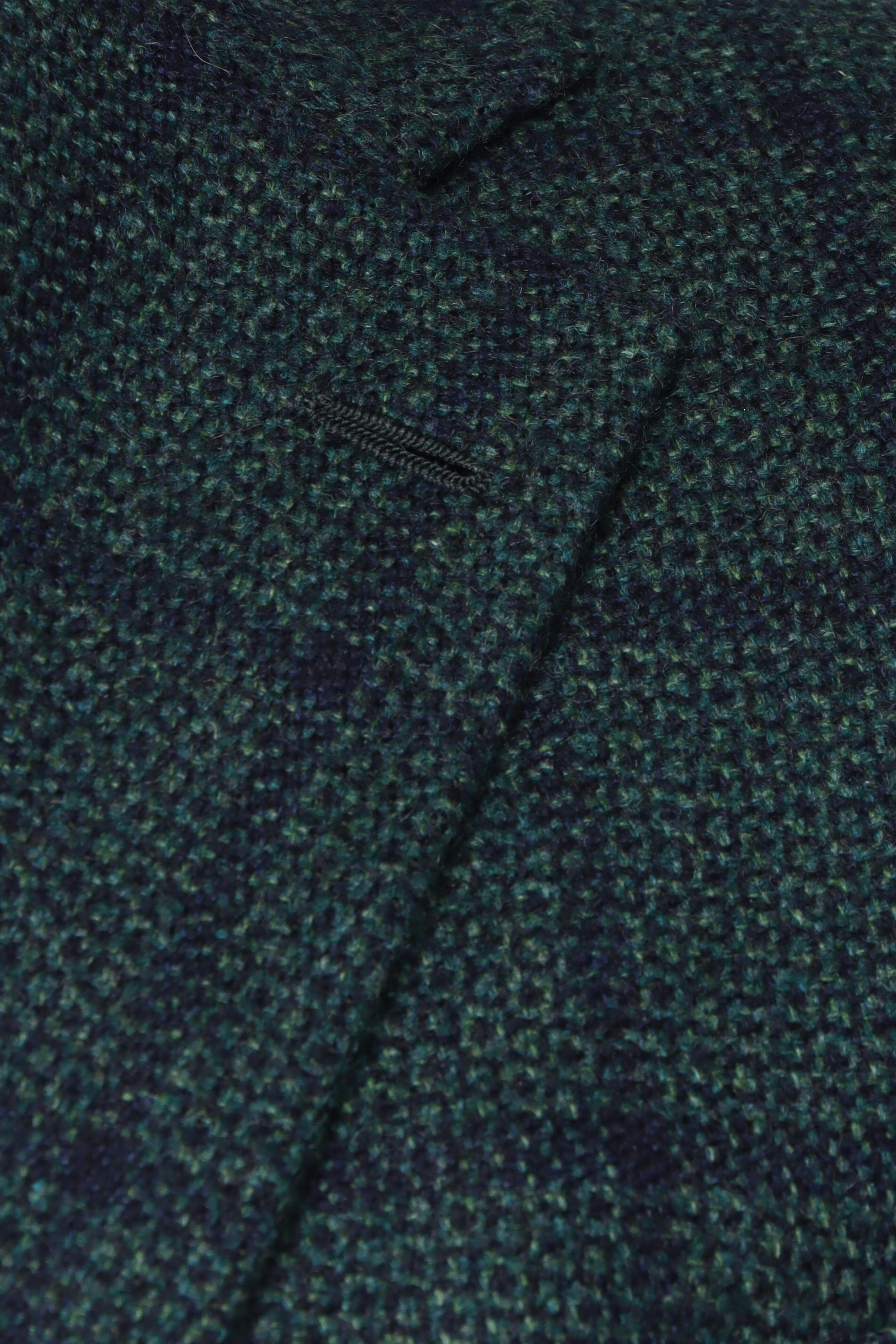Cesare Attolini - Green & Blue Cashmere Windowpane Sportcoat - view 3