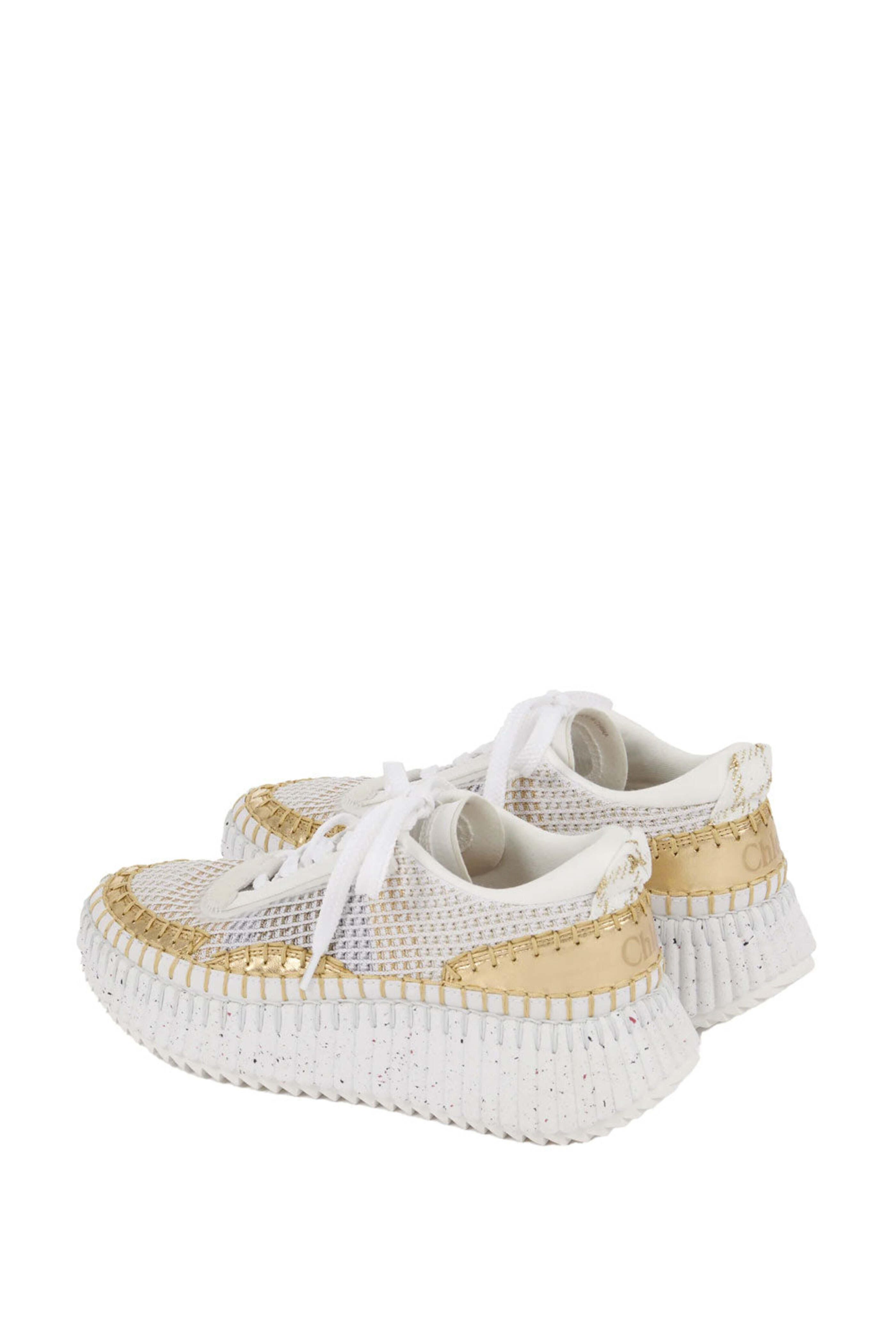 Chloé - Nama Sneaker in Golden