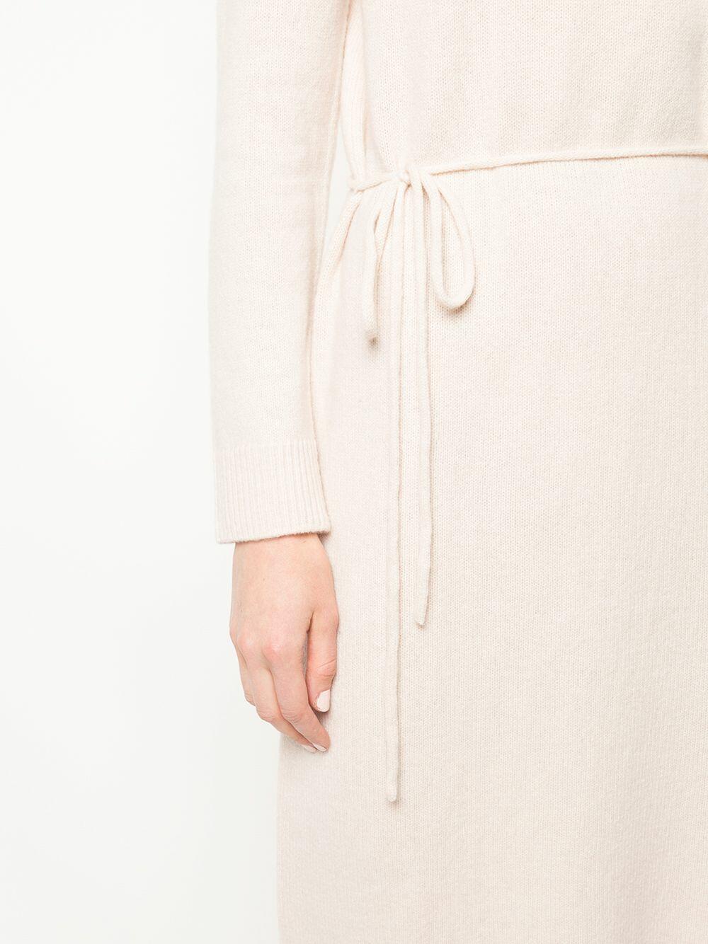 Vince - Blush Wool & Cashmere Turtleneck Sweater Dress