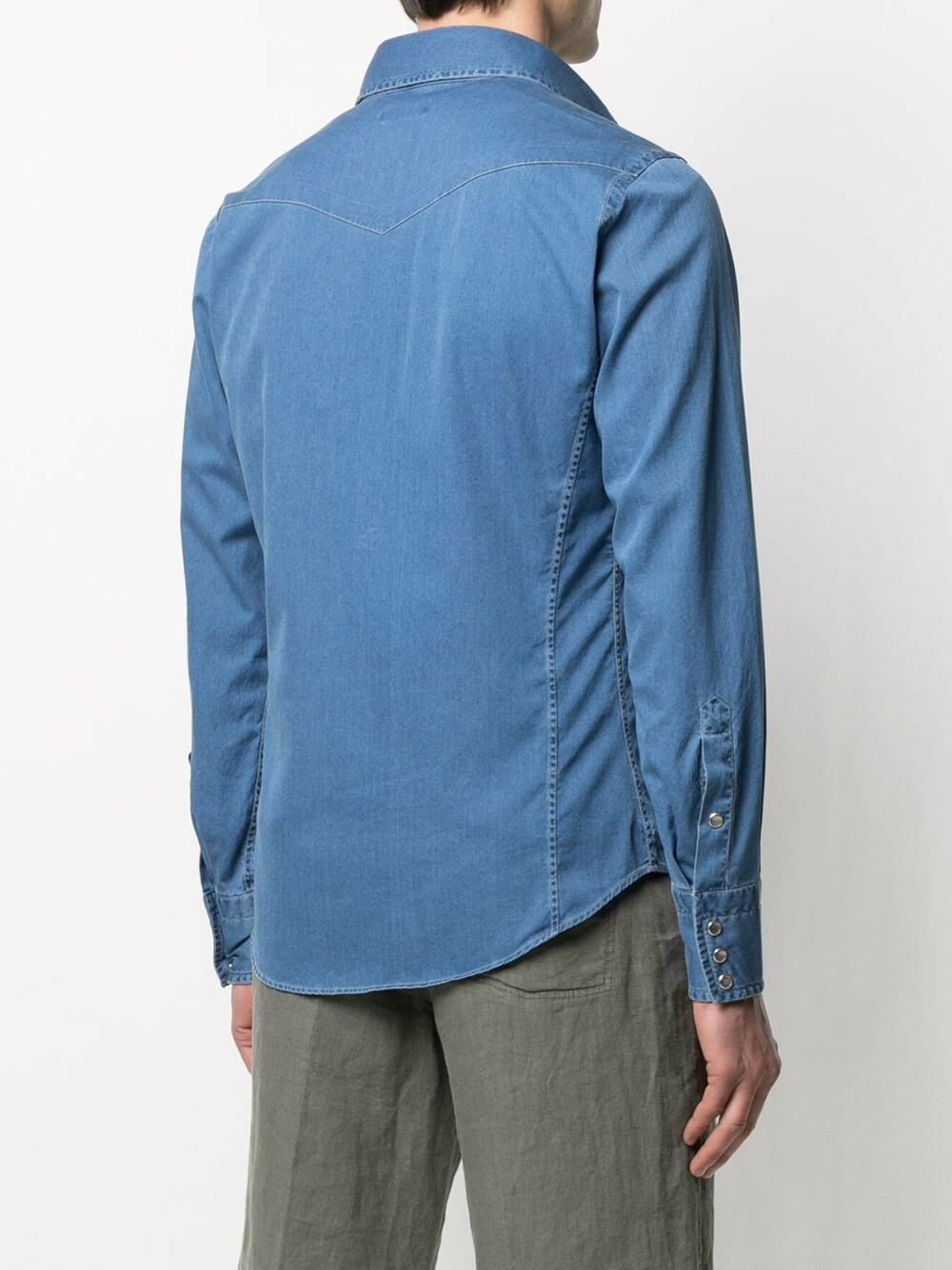 Tom Ford - Light Blue Denim Shirt | Mitchell Stores