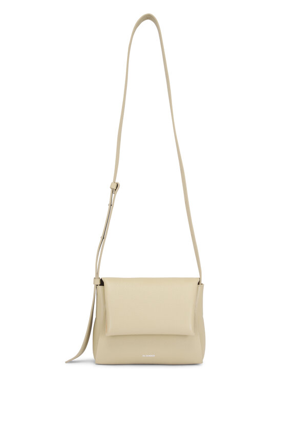 【THE ROW】アンジー レザー クロスボディバッグ Cream-ang The Row | Angy cream leather bag | Savannahs