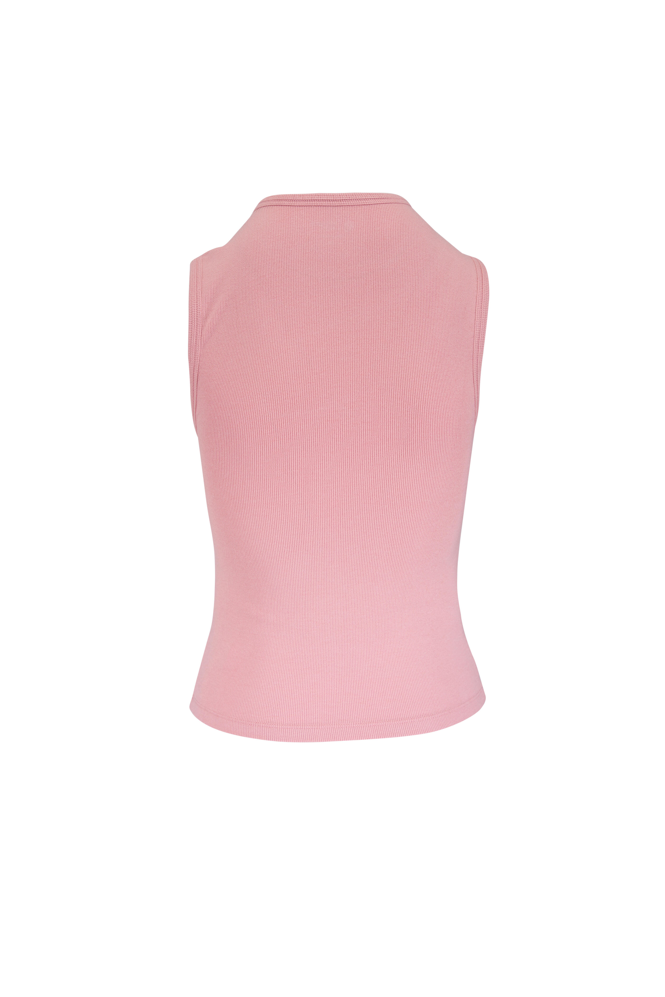AG - Miah Sparkling Rose Cut-Out Tank - view 2
