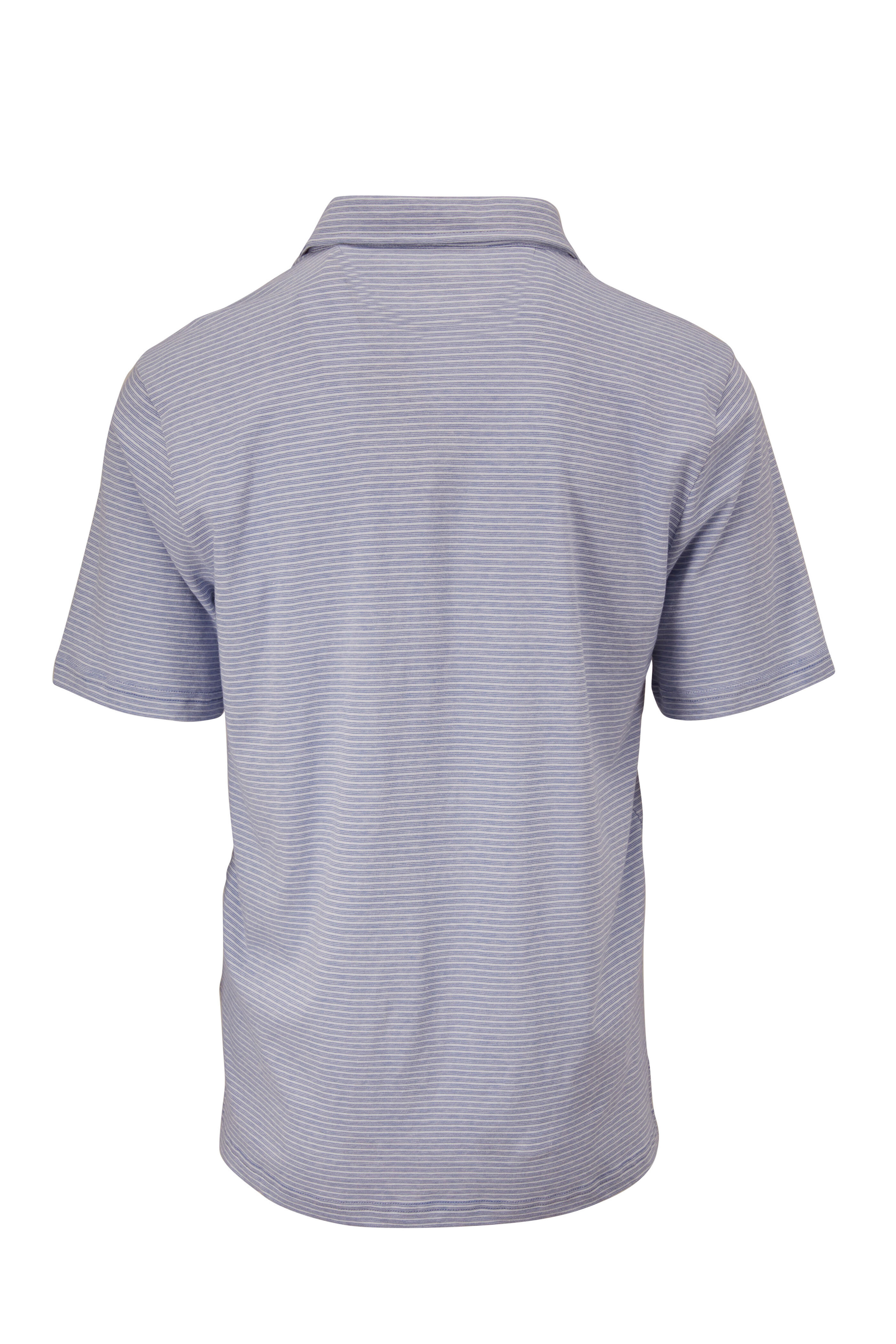Faherty Brand - Isle Blue Dune Stripe Polo