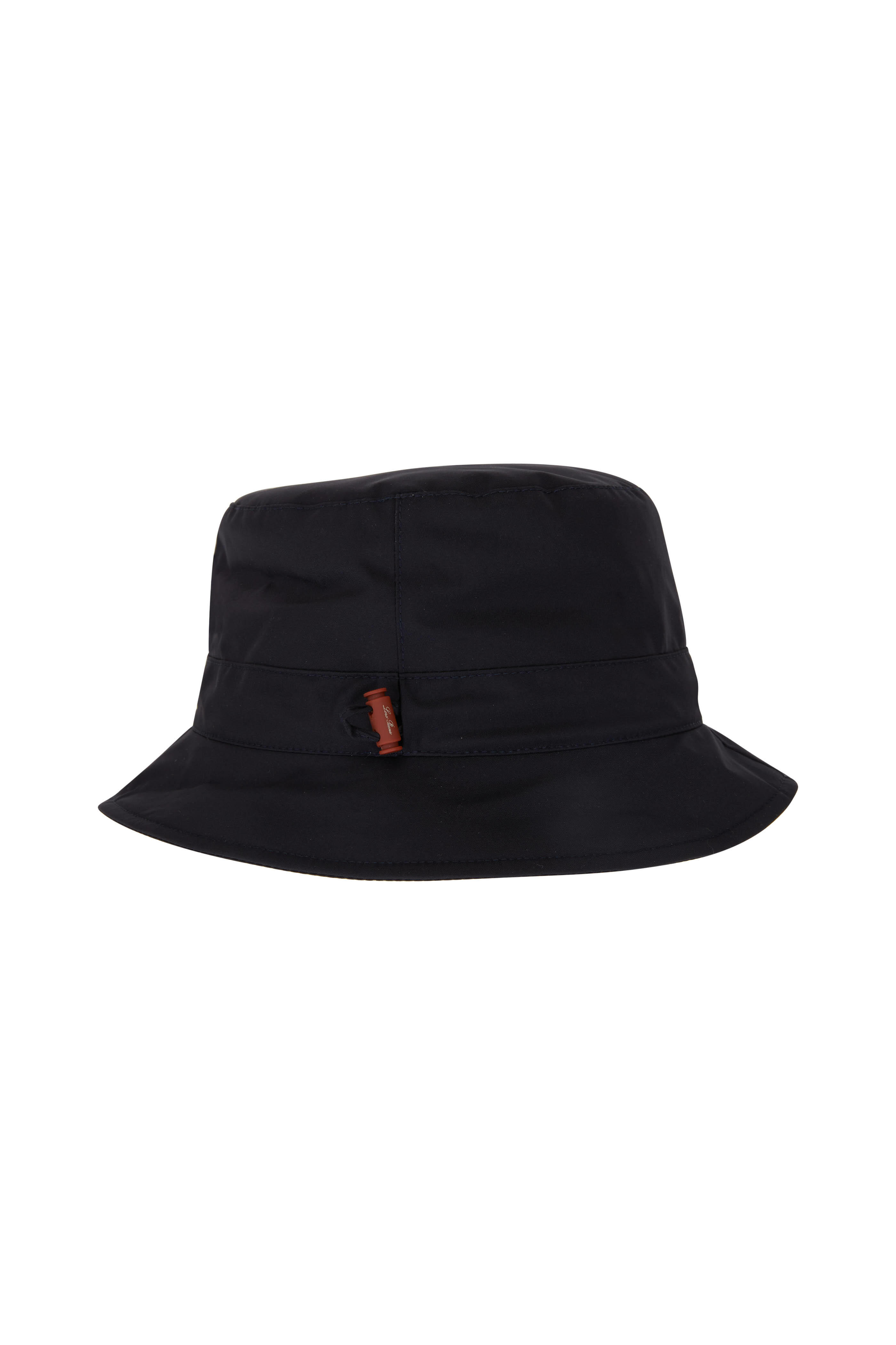 ロロピアーナ　ハット Loro Piana - Navy Nylon Bucket Hat | Mitchell Stores