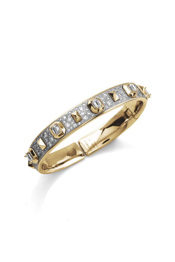 Mariani 18k Yellow Gold Augusta Diamond Bracelet