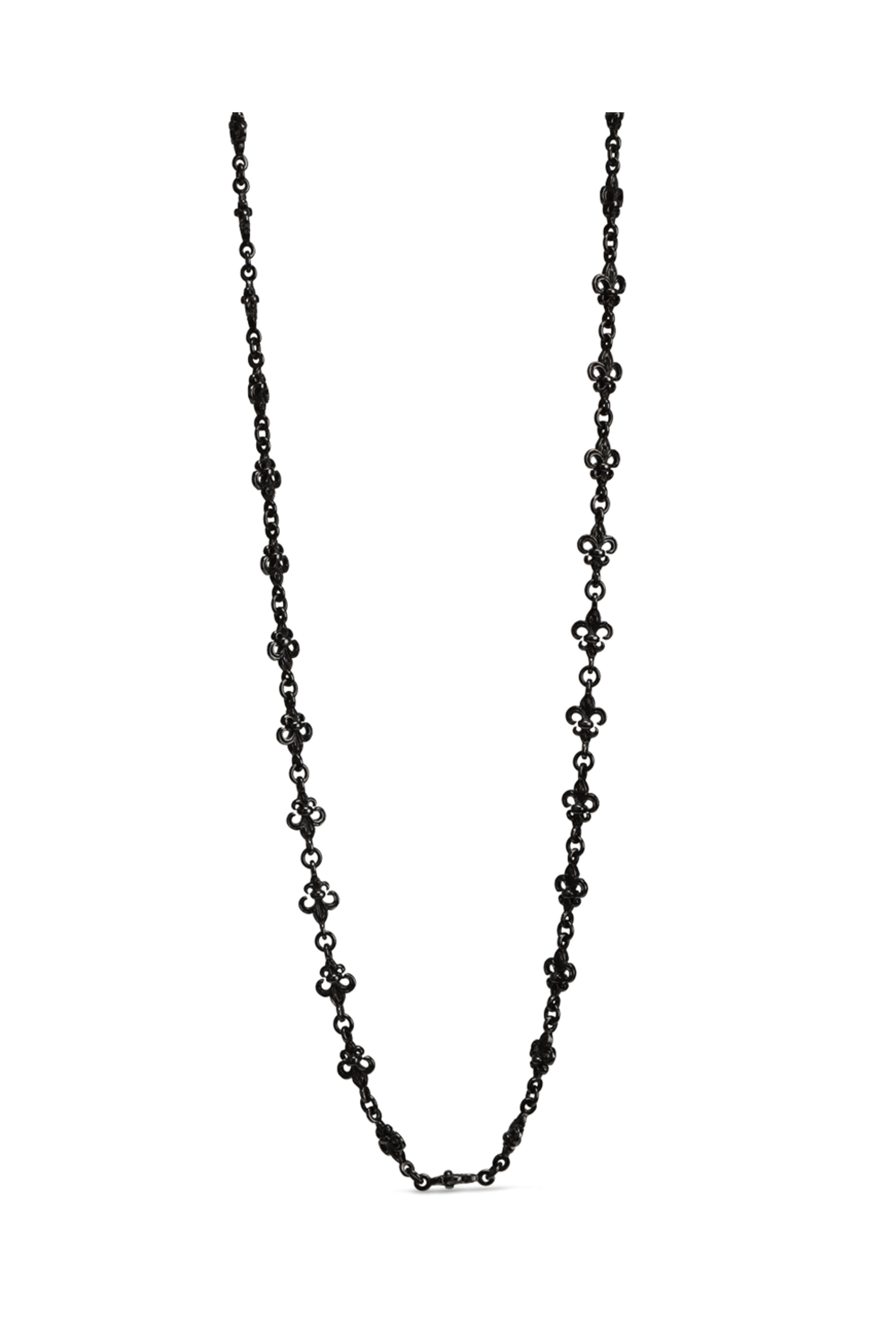 Loree Rodkin - Tiny Black FDL Chain Necklace