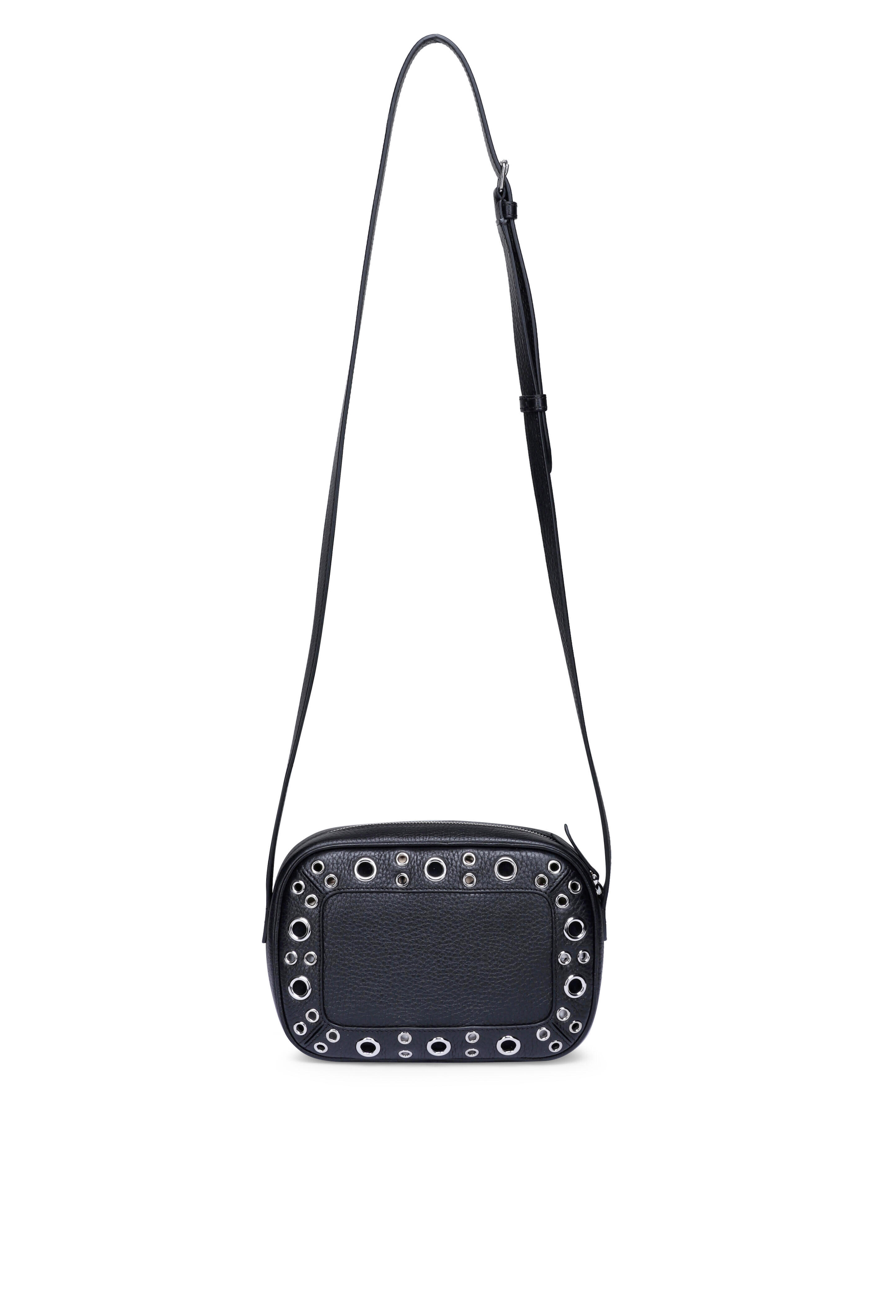 Valentino Garavani - Nellcote Grainy Crossbody Bag in Black