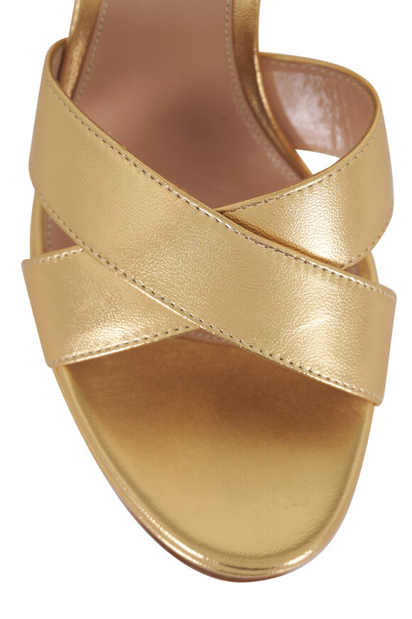 Gianvito Rossi Sabrina Mekong Platform Sandal, 70mm - view 5