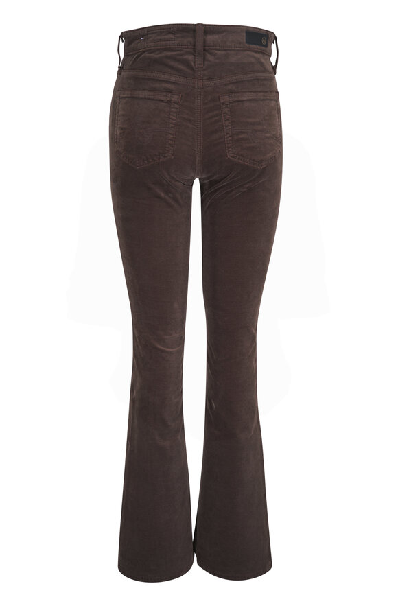 AG - Farrah Rich Umber Velvet Boot Cut Jean