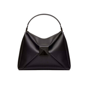 Valentino Garavani - One Stud Maxi Hobo Bag in Black