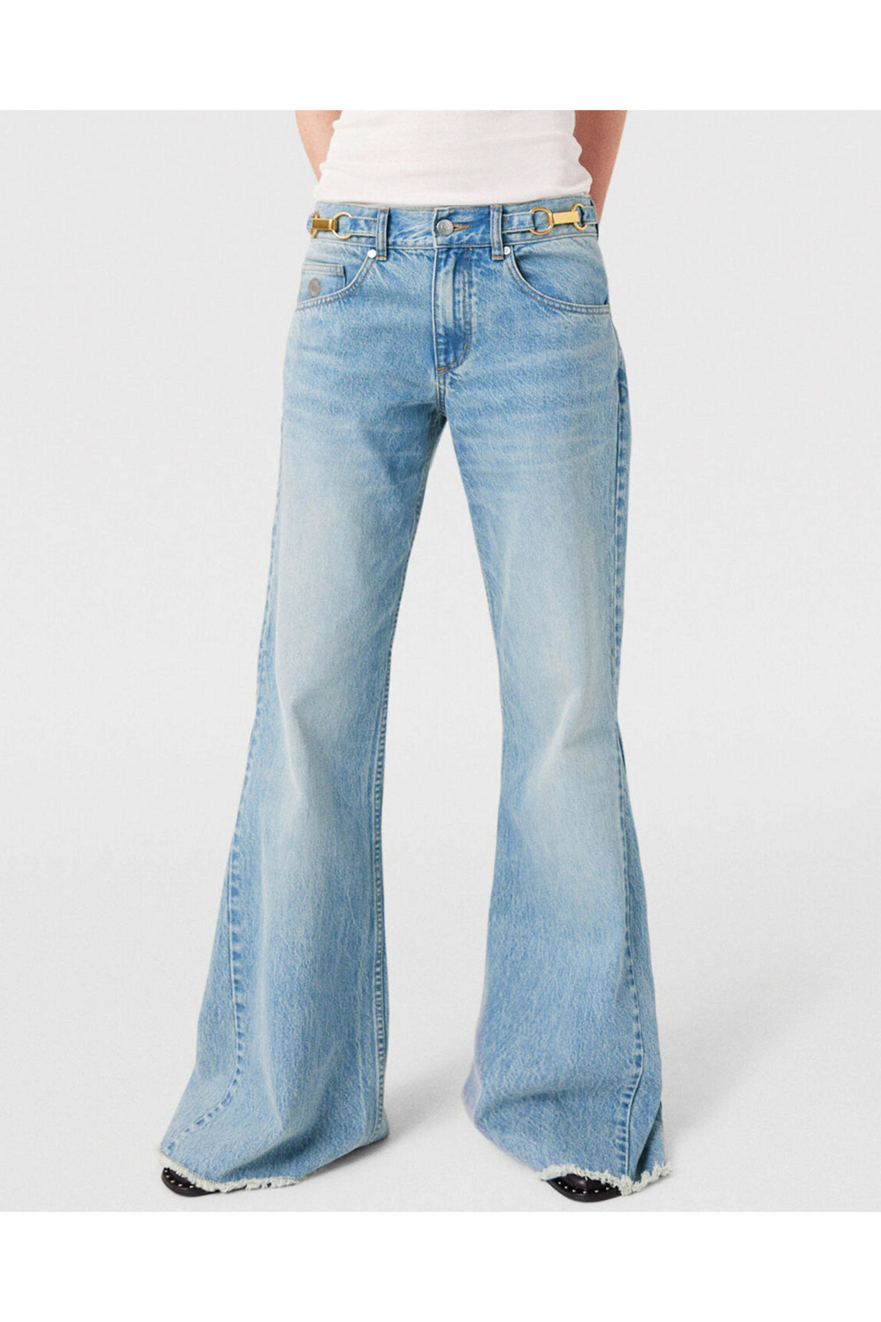 デニム・ジーパン Stella McCartney Bootcut jeans Stella McCartney - Low Rise Bootcut Jean in Vintage Blue
