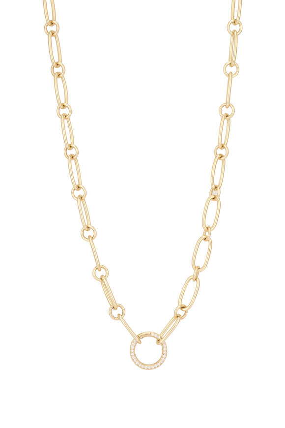 Marlo Laz 14k Yellow Gold Sardinia Link Necklace - view 1