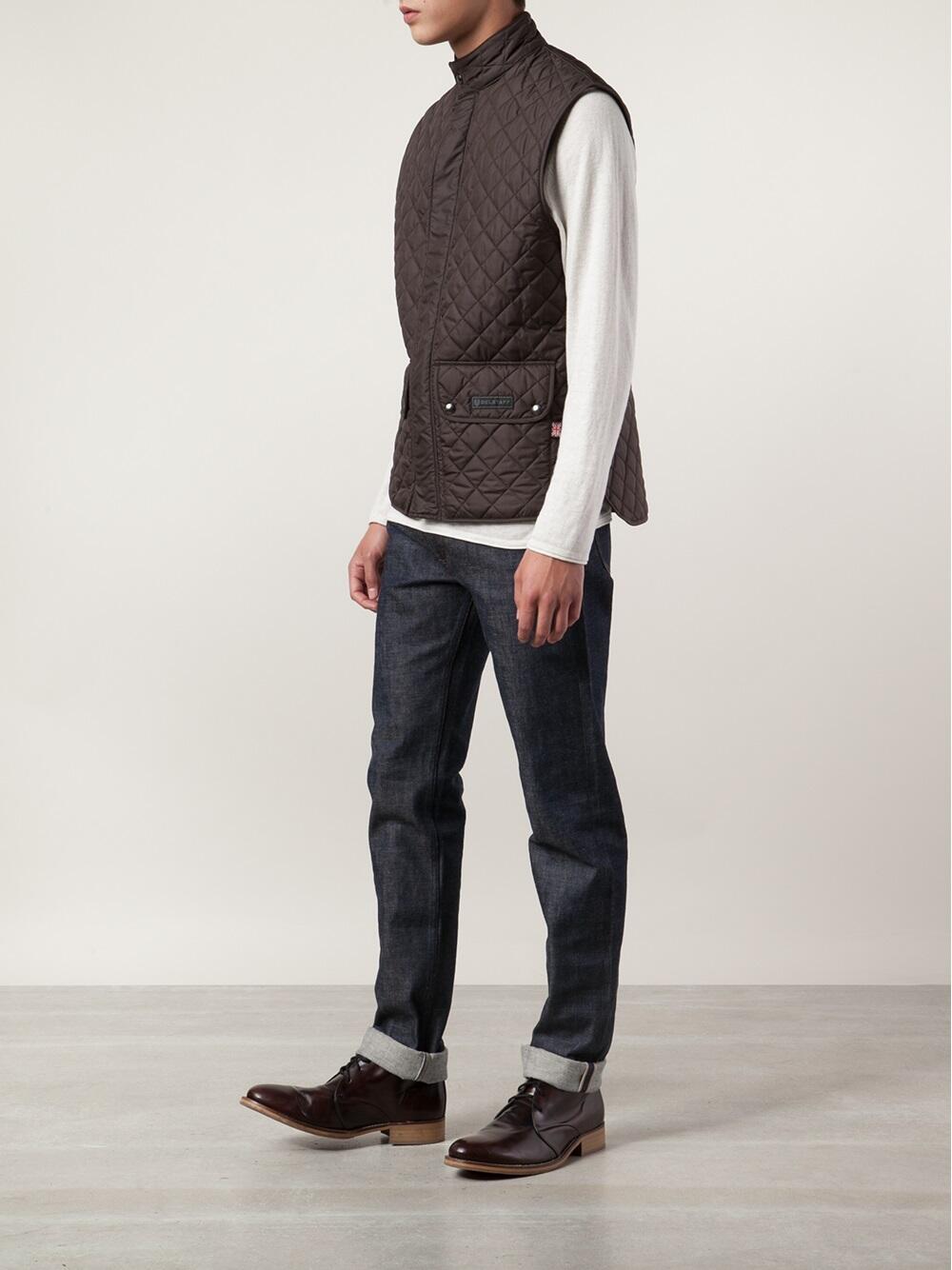 Belstaff - Mahogany Diamond Quilted Vest