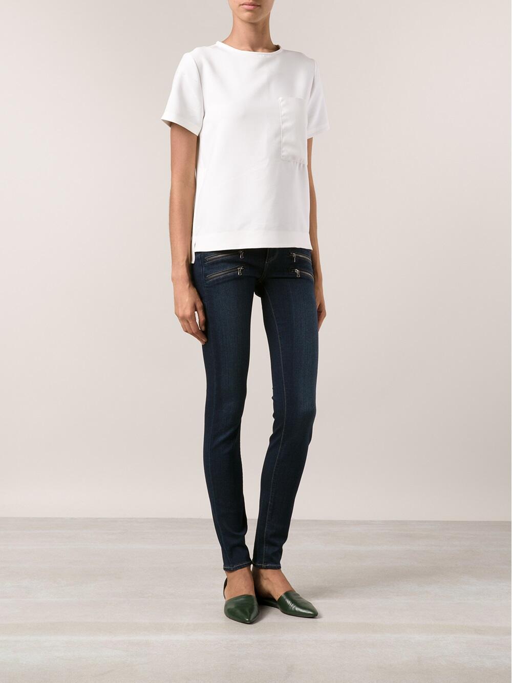Paige - Edgemont Mid-Rise Ultra Skinny Jean