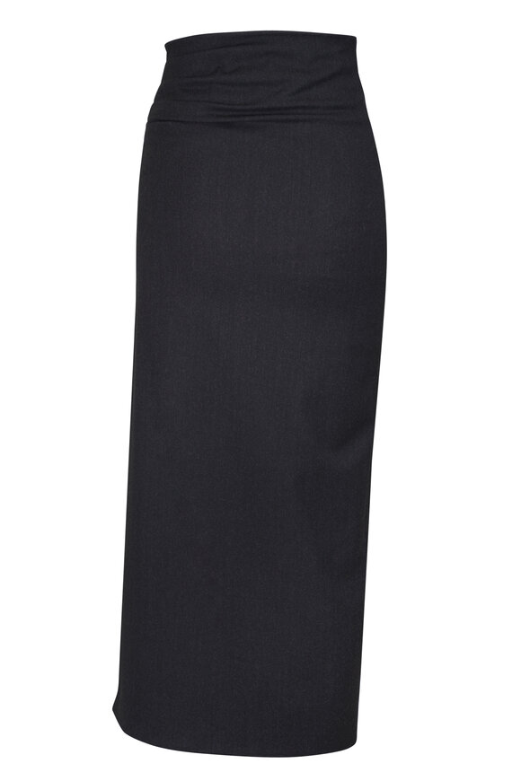 Antonelli Ippolito Black Maxi Skirt - view 4