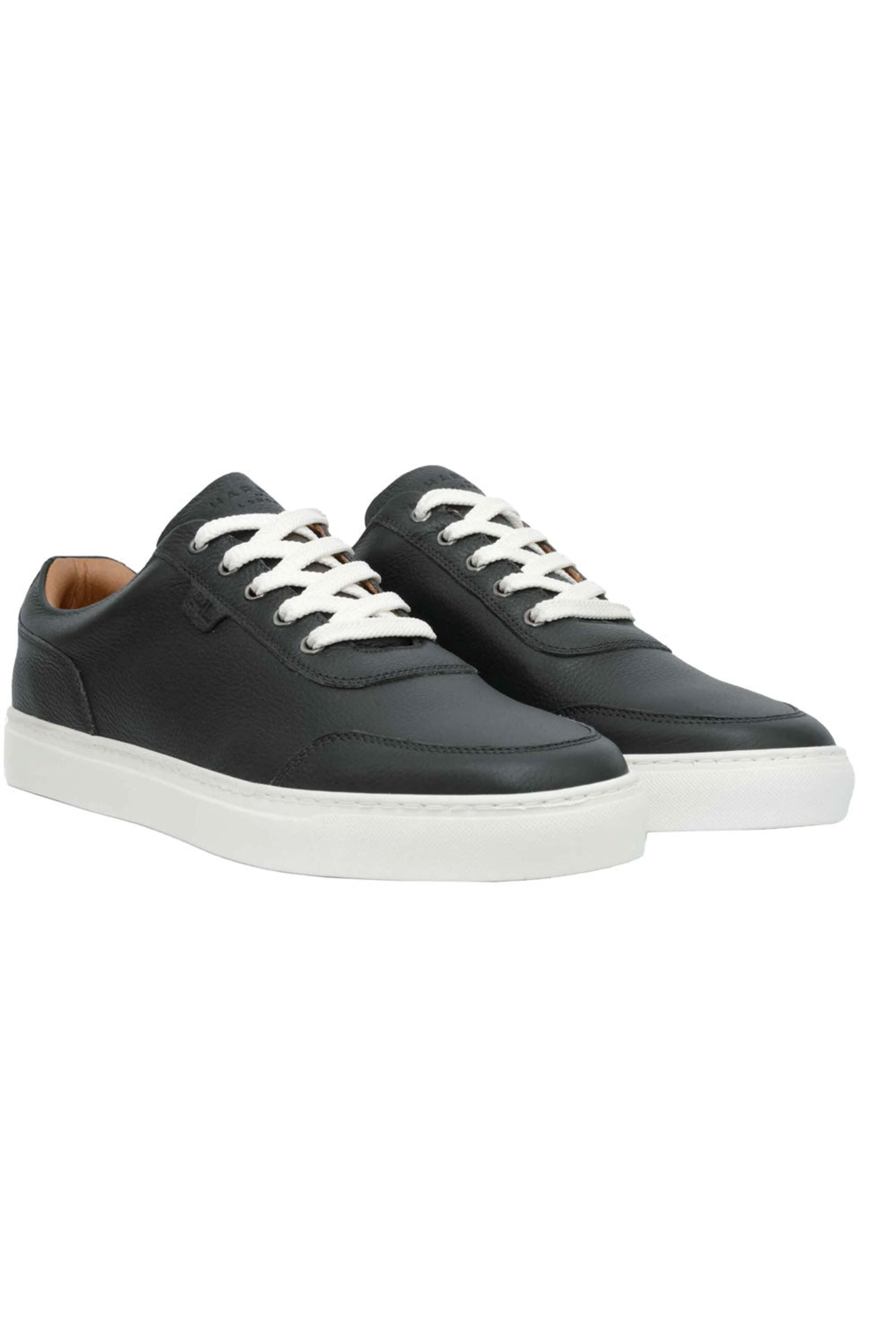 Harrys of London - Nimble Leather Sneaker in Black