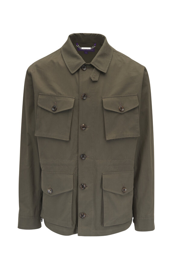 Ralph Lauren Purple Label Moss Green Field Jacket