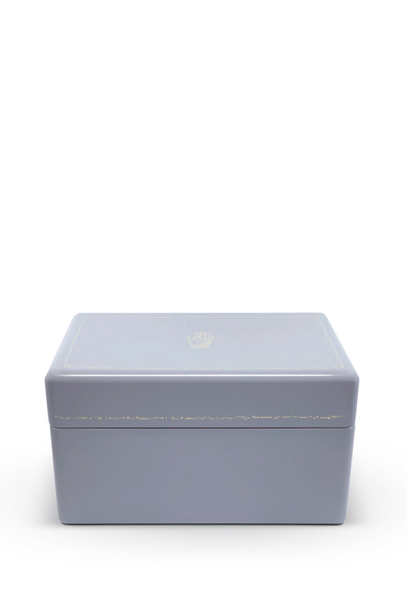 Trove Evening Blue Trunk Jewelry Box