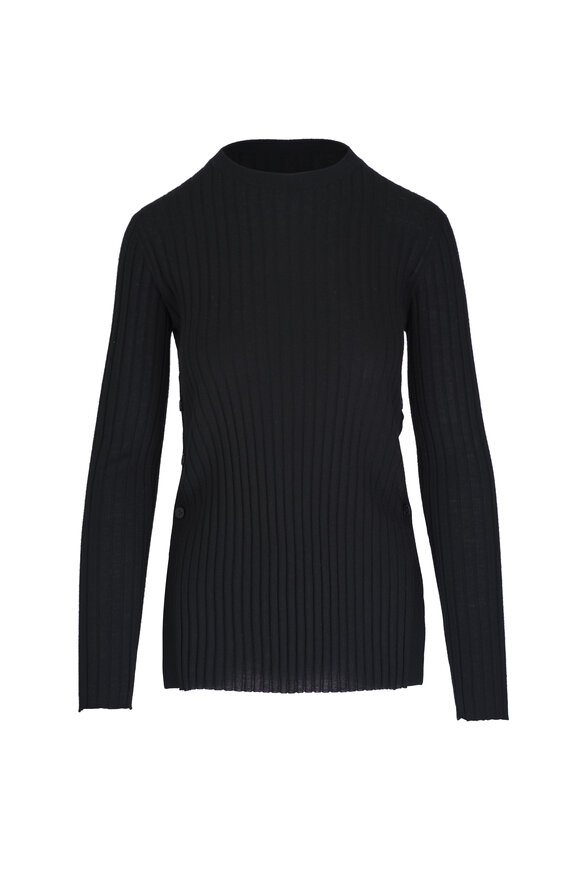 Lisa Yang Eloisa Black Cashmere Crewneck Sweater