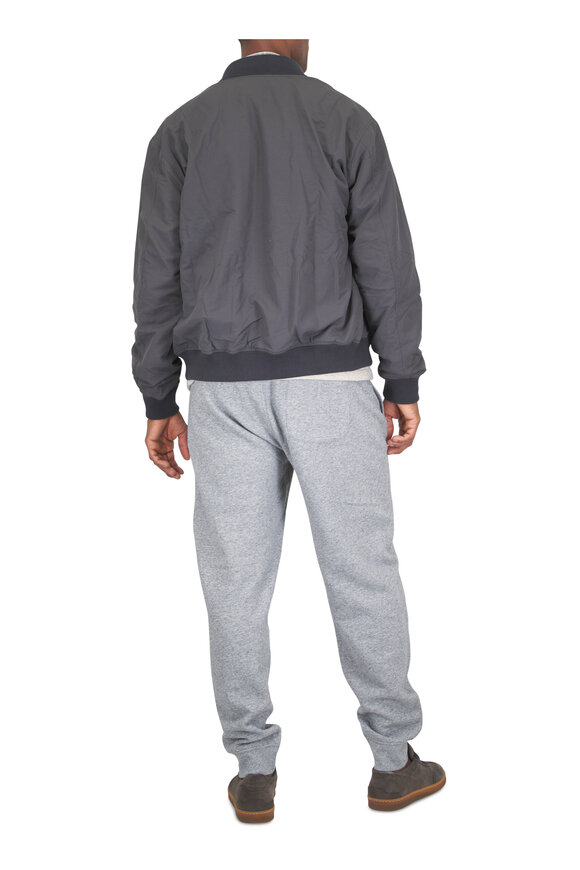 Faherty Brand High Standard Gray Fleece Sweatpant - view 3