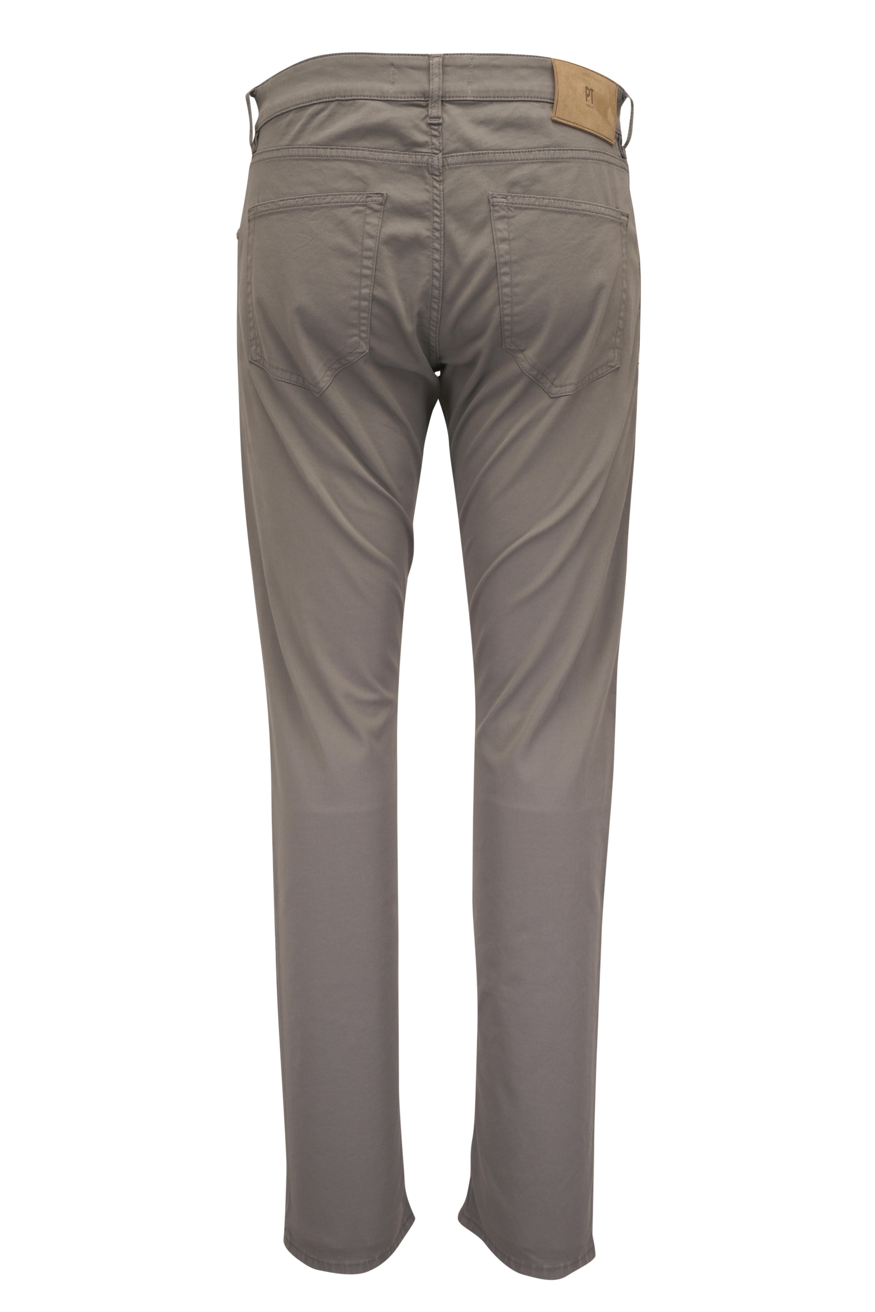 PT Torino - Jazz Gray Stretch Twill Five Pocket Pant